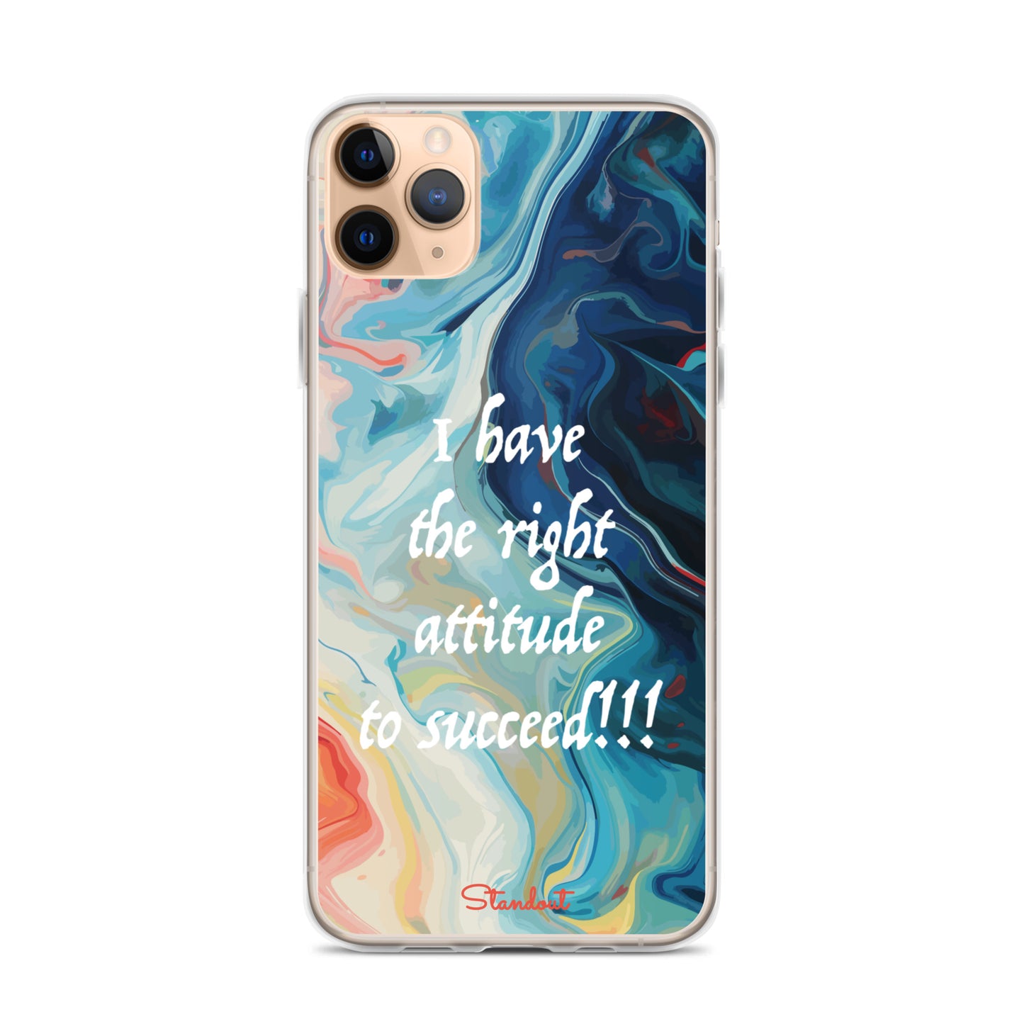 The right attitude Clear Case for iPhone®