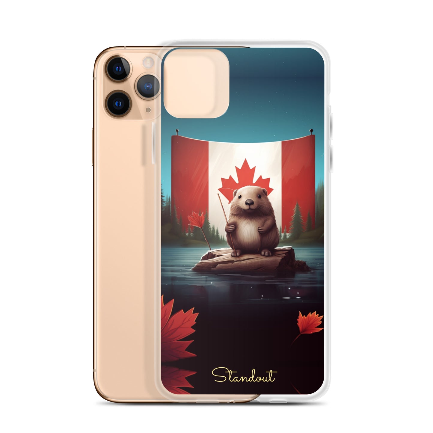 Beaver Canada Clear Case for iPhone® CCI007