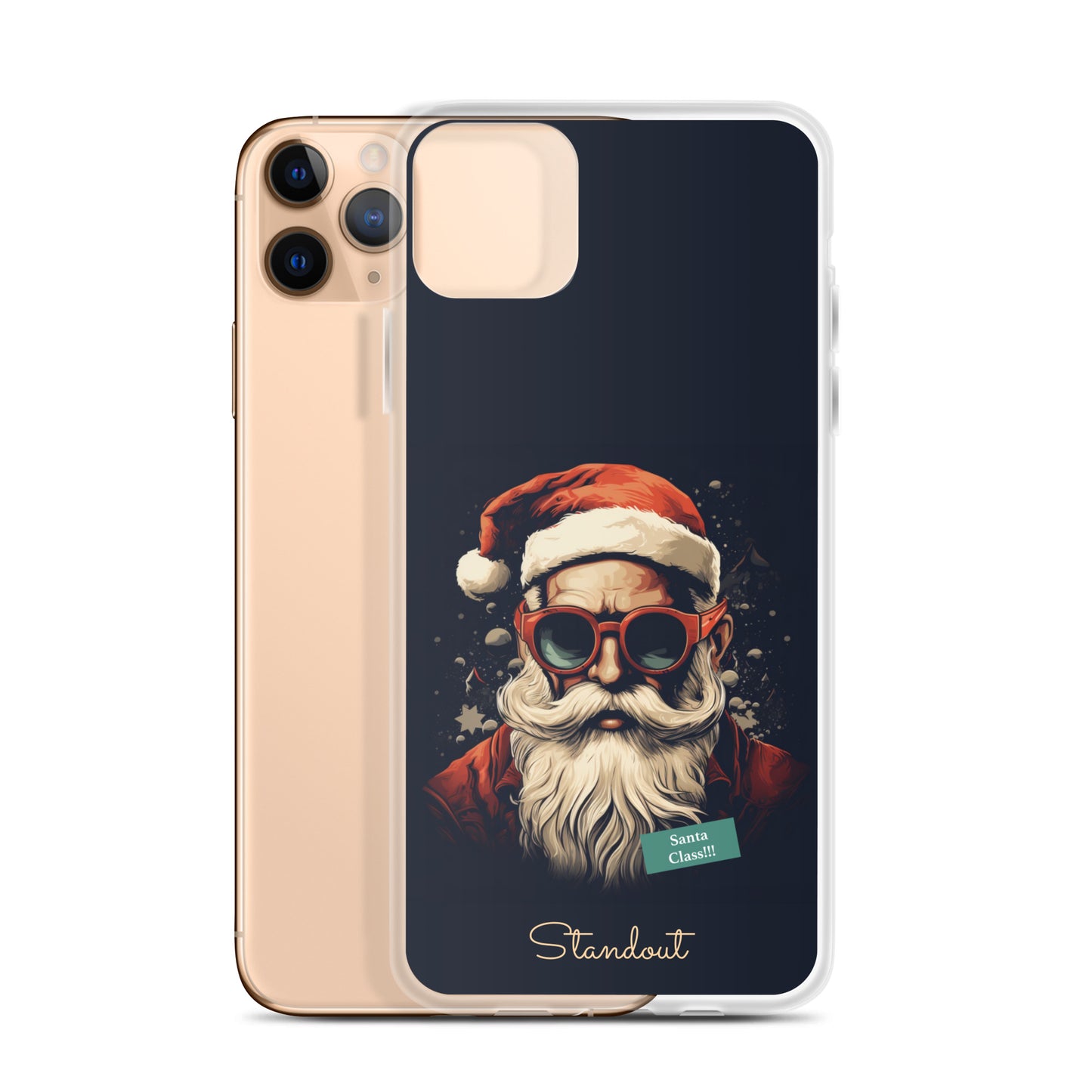 Santa Class Clear Case for iPhone® CCI025