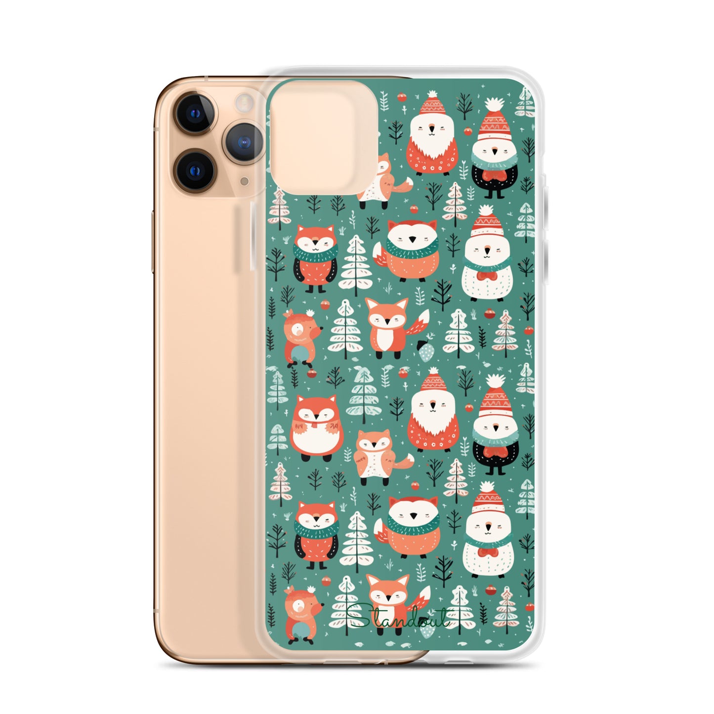 Christmas Spirit Clear Case for iPhone® CCI046