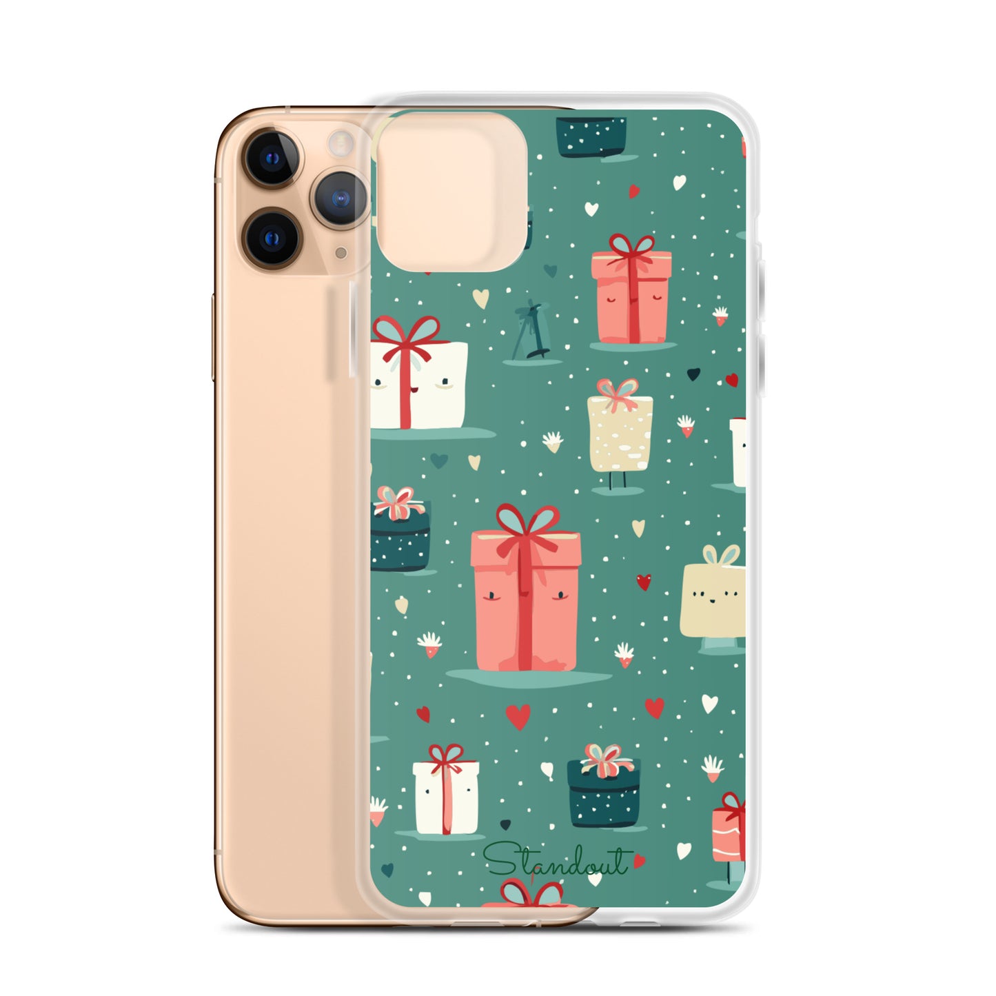 Christmas Spirit Clear Case for iPhone® CCI052