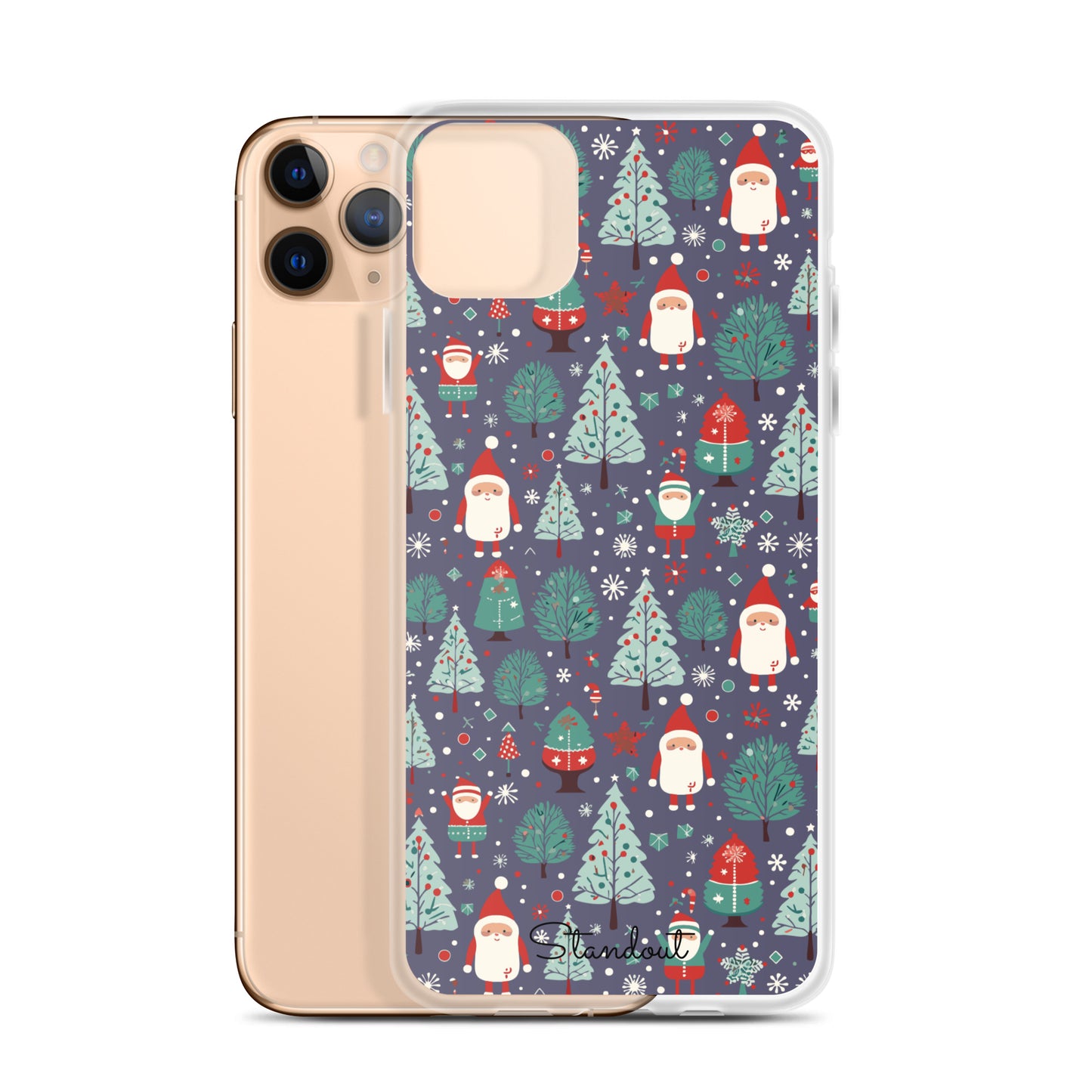 Christmas Spirit Clear Case for iPhone® CCI070