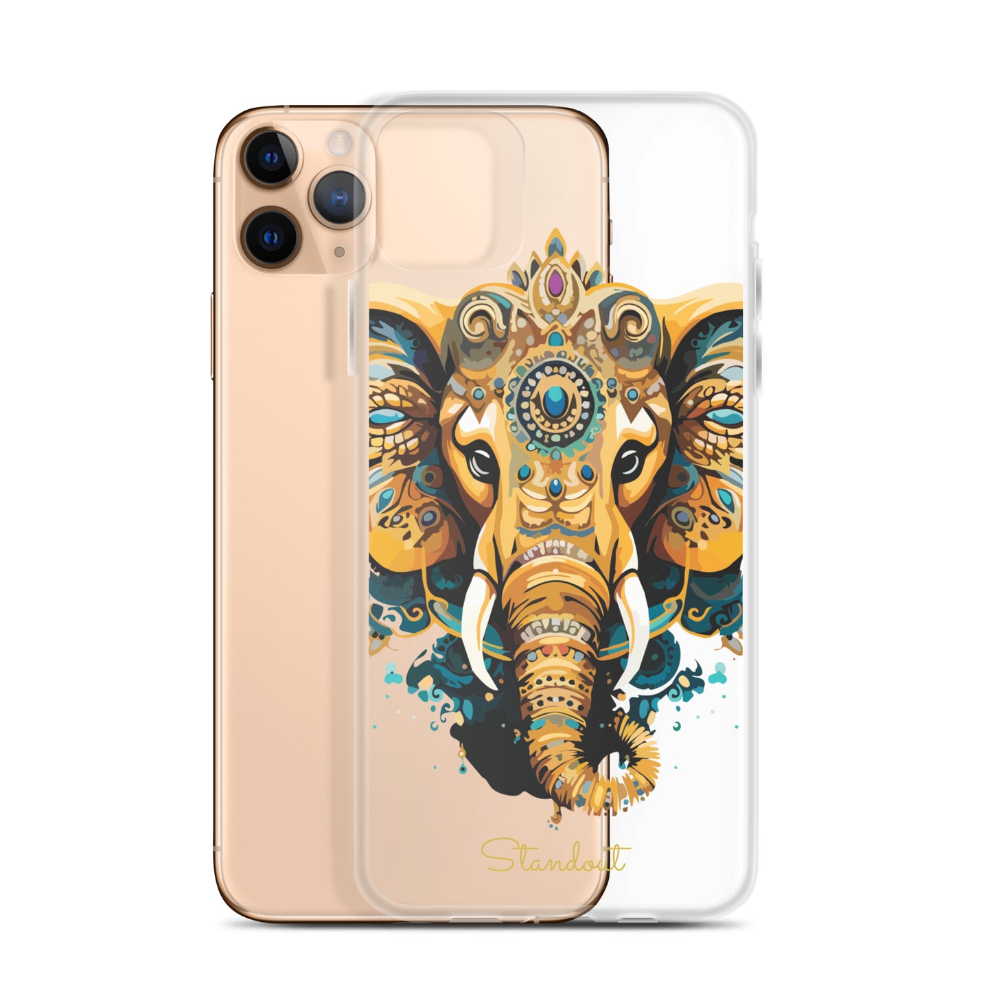 Beautiful Elephant Clear Case for iPhone® CCI077