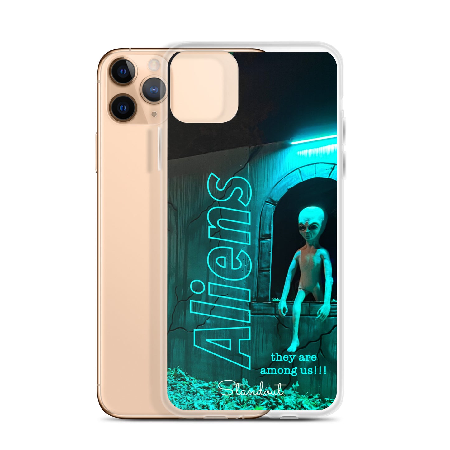 Aliens Clear Case for iPhone® CCI092