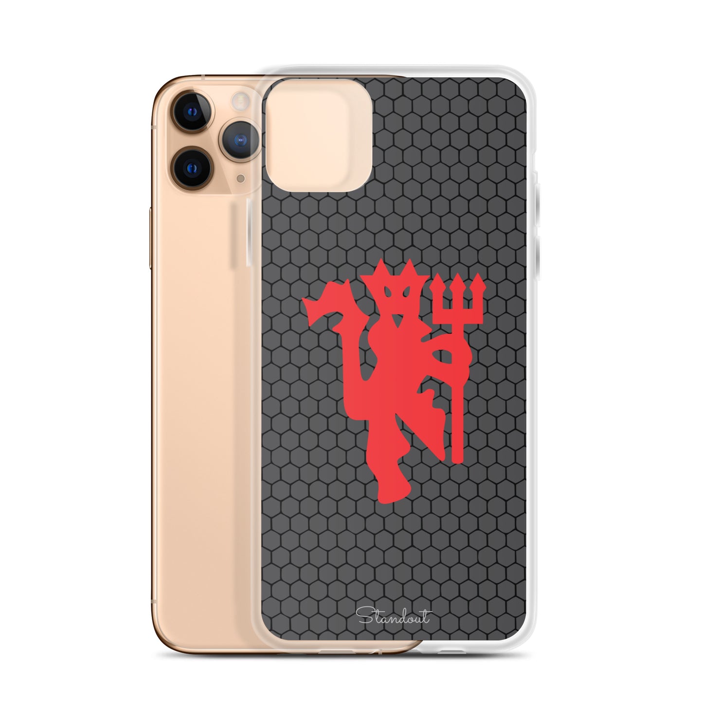 Red Devils Clear Case for iPhone®