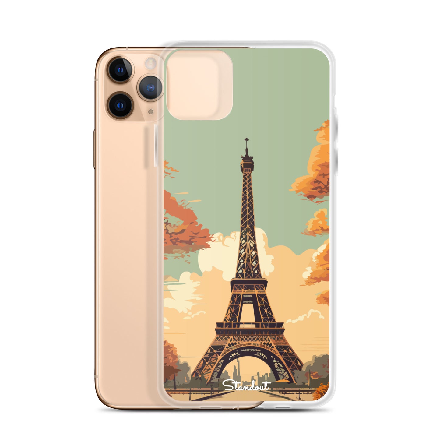 Eiffel Tower Clear Case for iPhone®