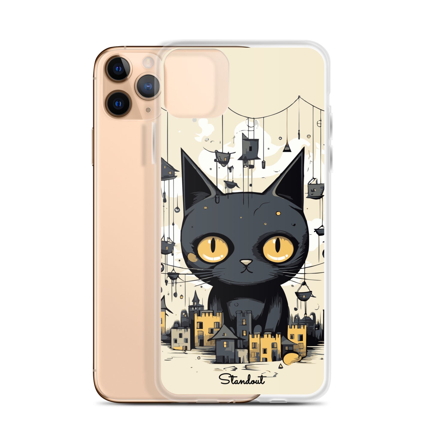 Mystic Cat Clear Case for iPhone®