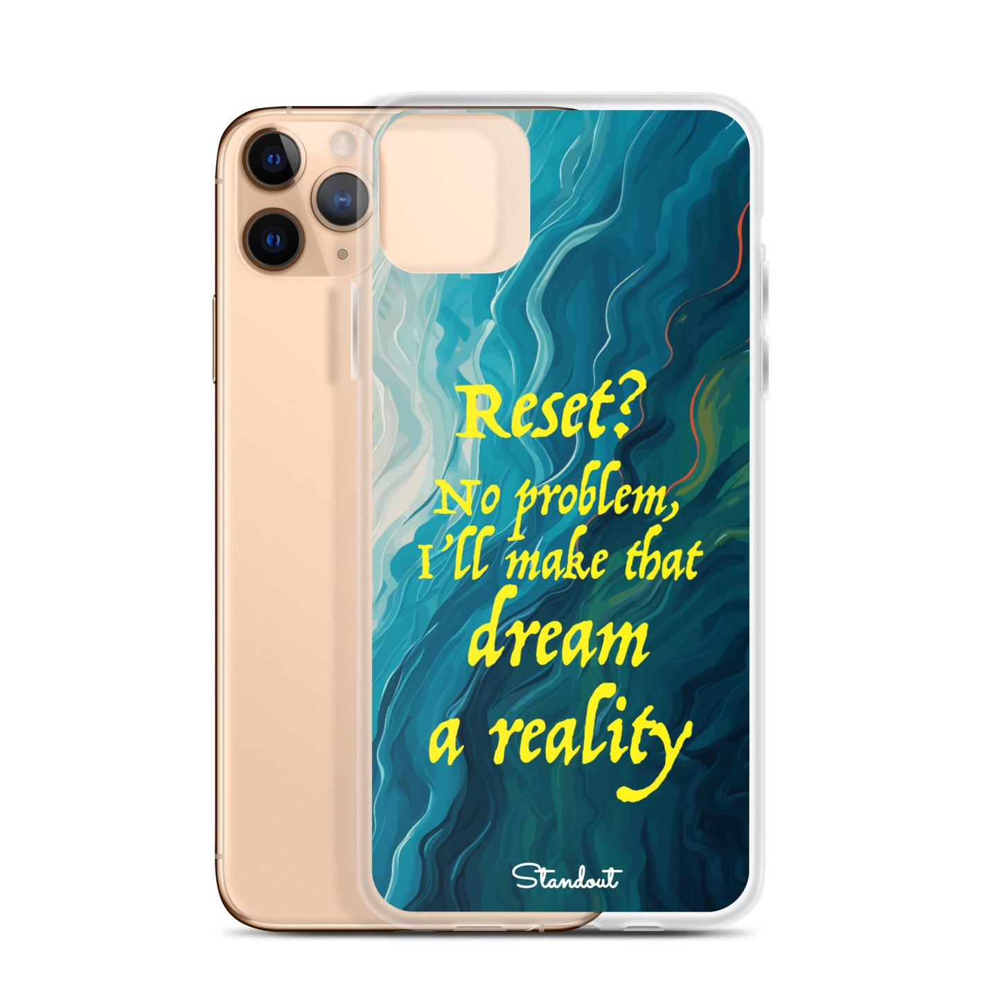 Reset in Life Clear Case for iPhone®