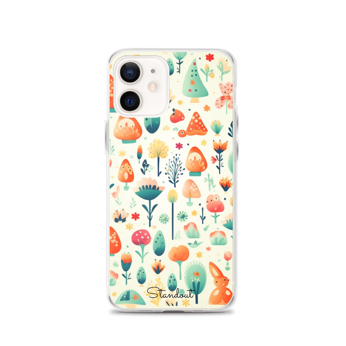 Cute Patterns Clear Case for iPhone® CCI013