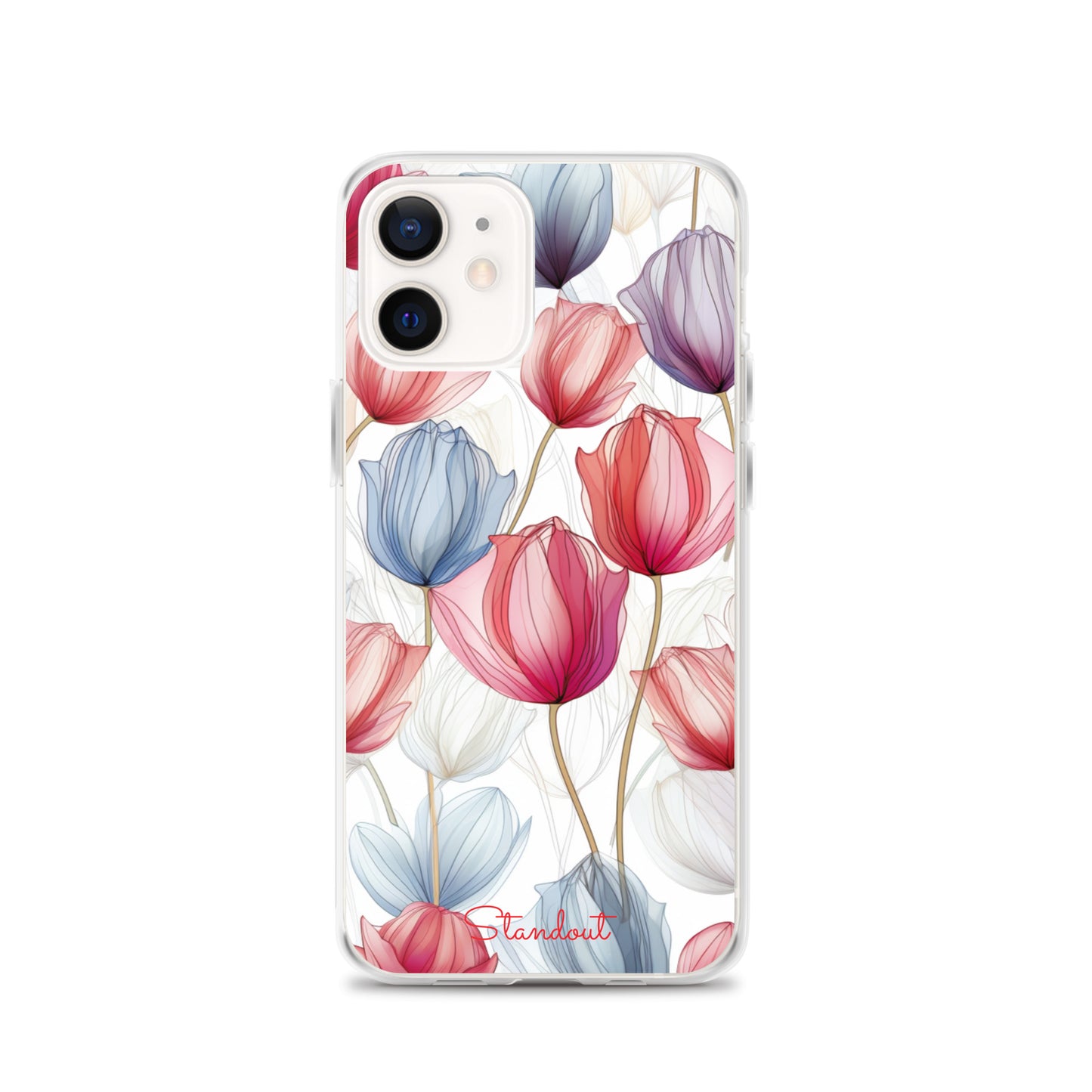 Flowers Tulip Clear Case for iPhone® CCI031