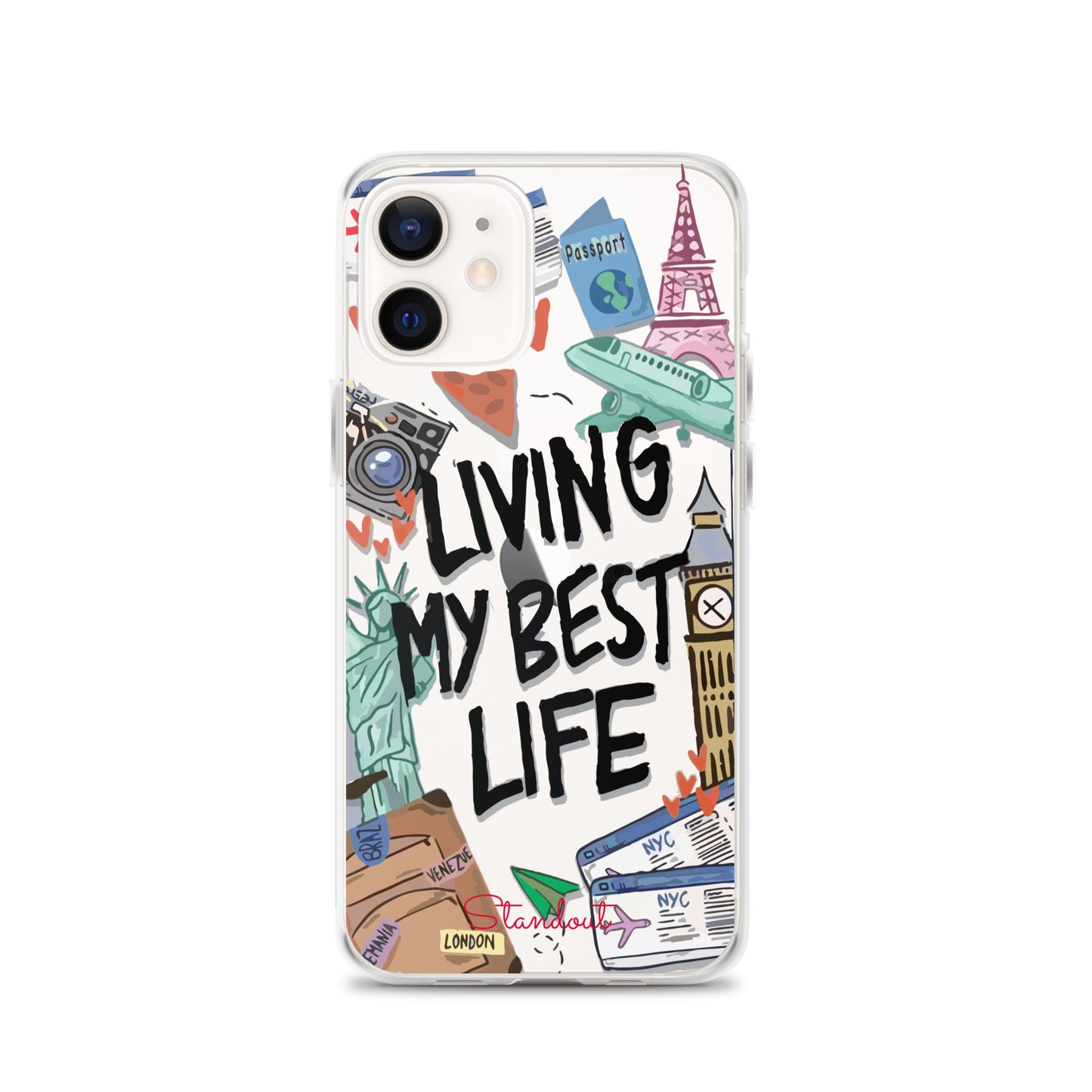 Living my Best Life Clear Case for iPhone® CCI073