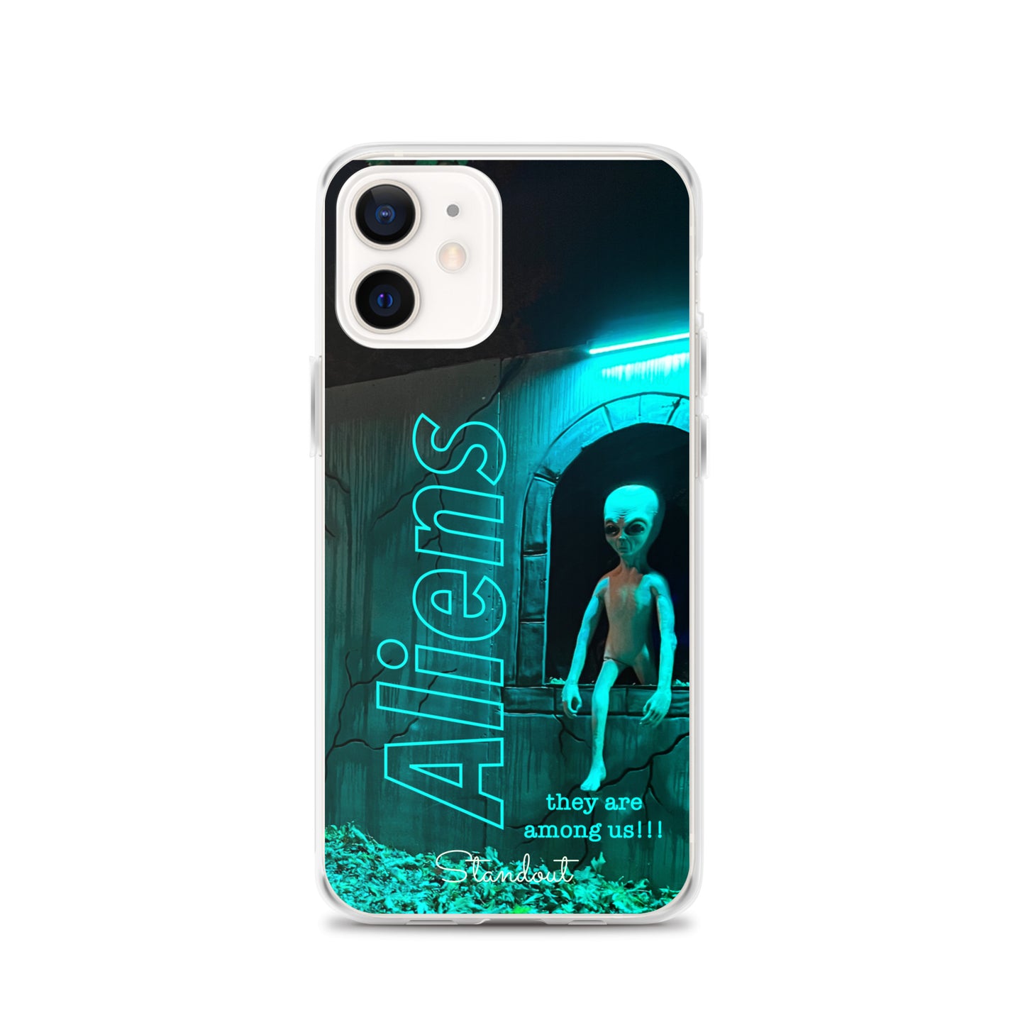 Aliens Clear Case for iPhone® CCI092