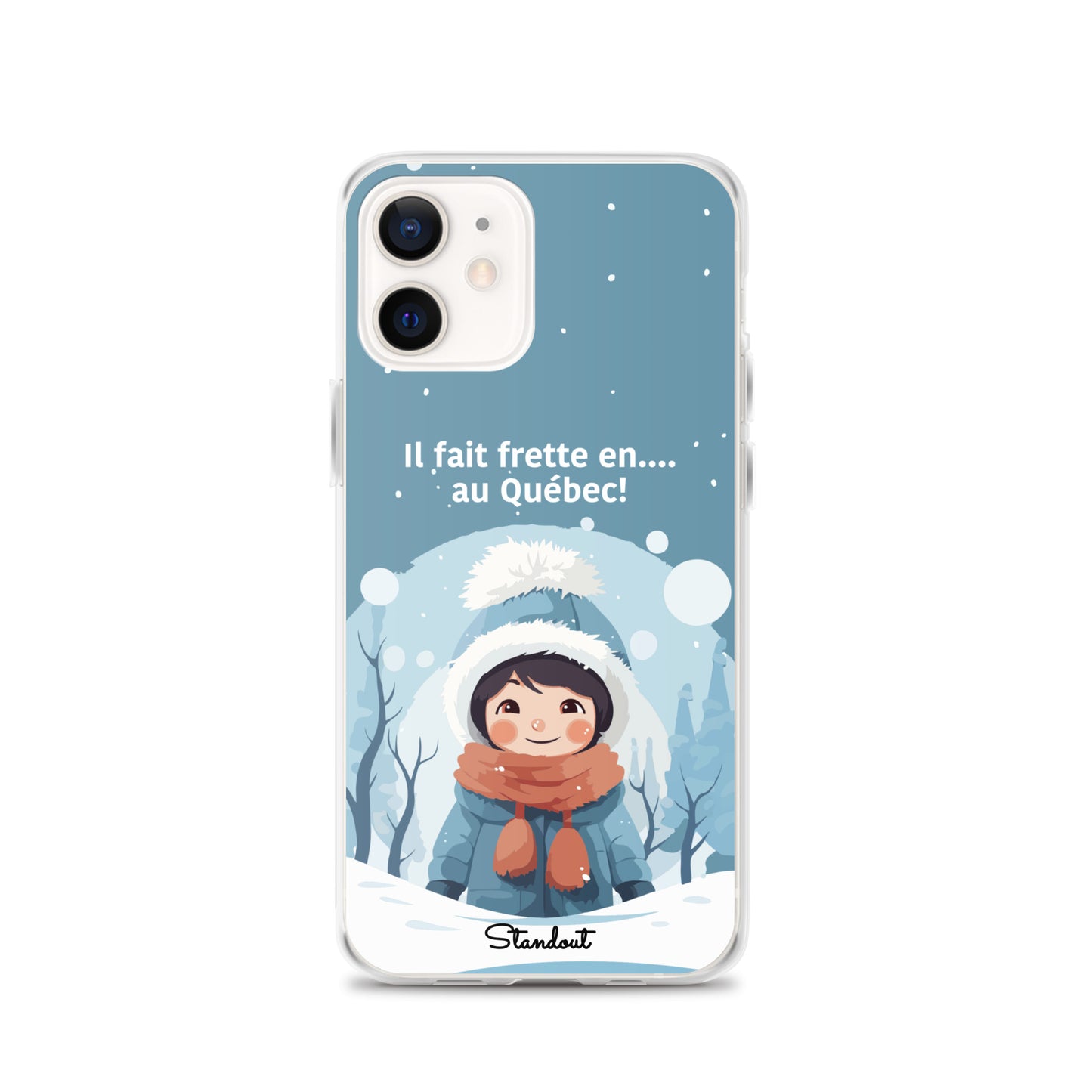 Hiver Québec Clear Case for iPhone®