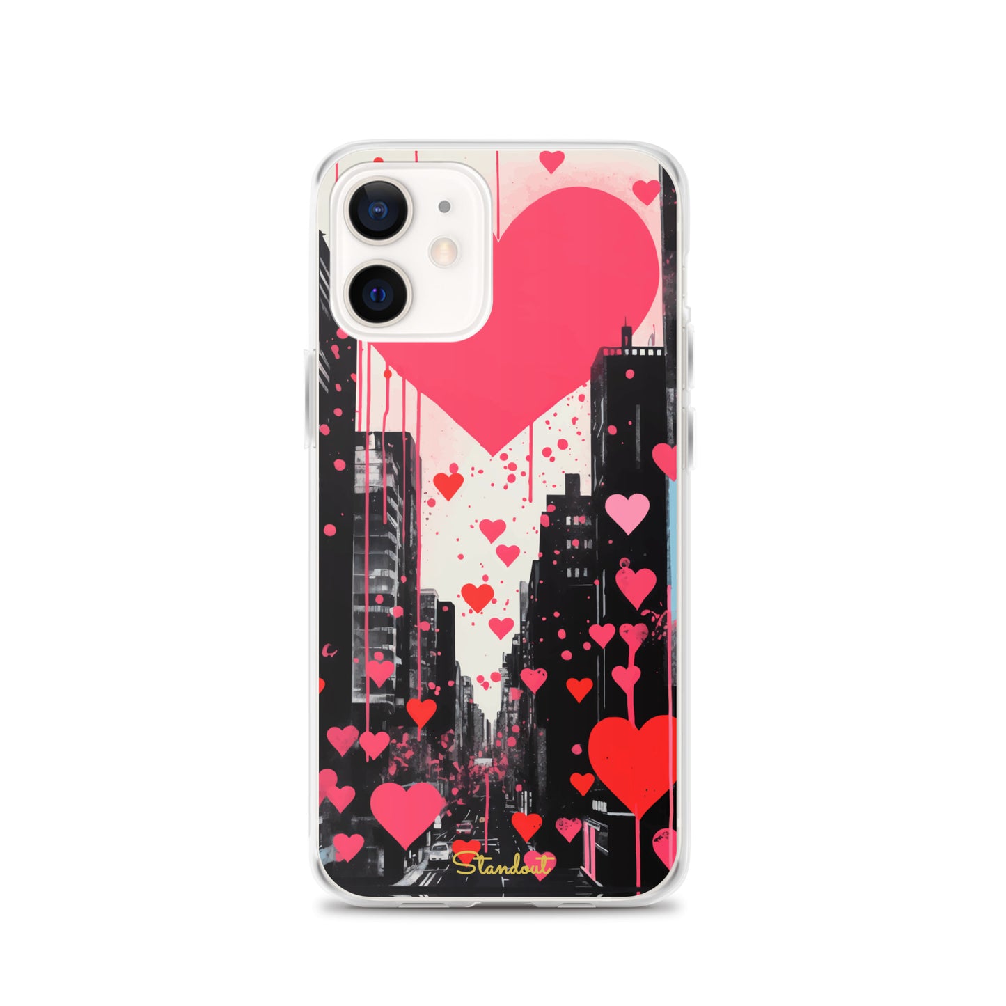 Hearts in the city Clear Case for iPhone®