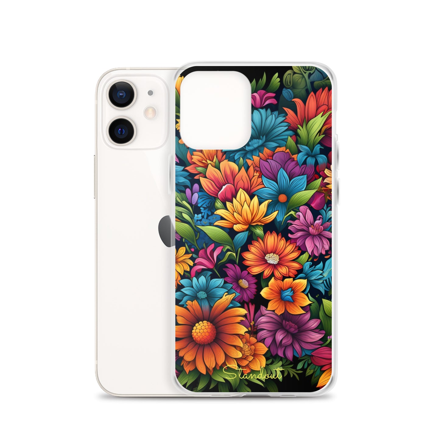 Flowers Multiple Clear Case for iPhone® CCI037