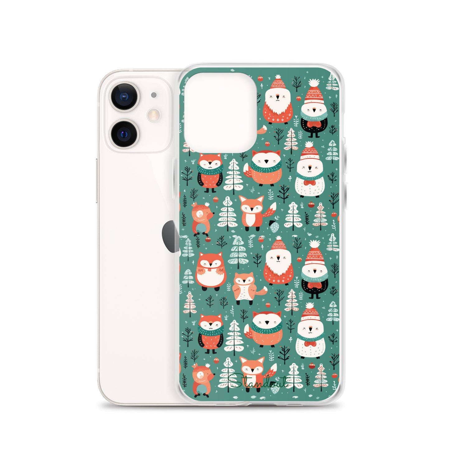 Christmas Spirit Clear Case for iPhone® CCI046