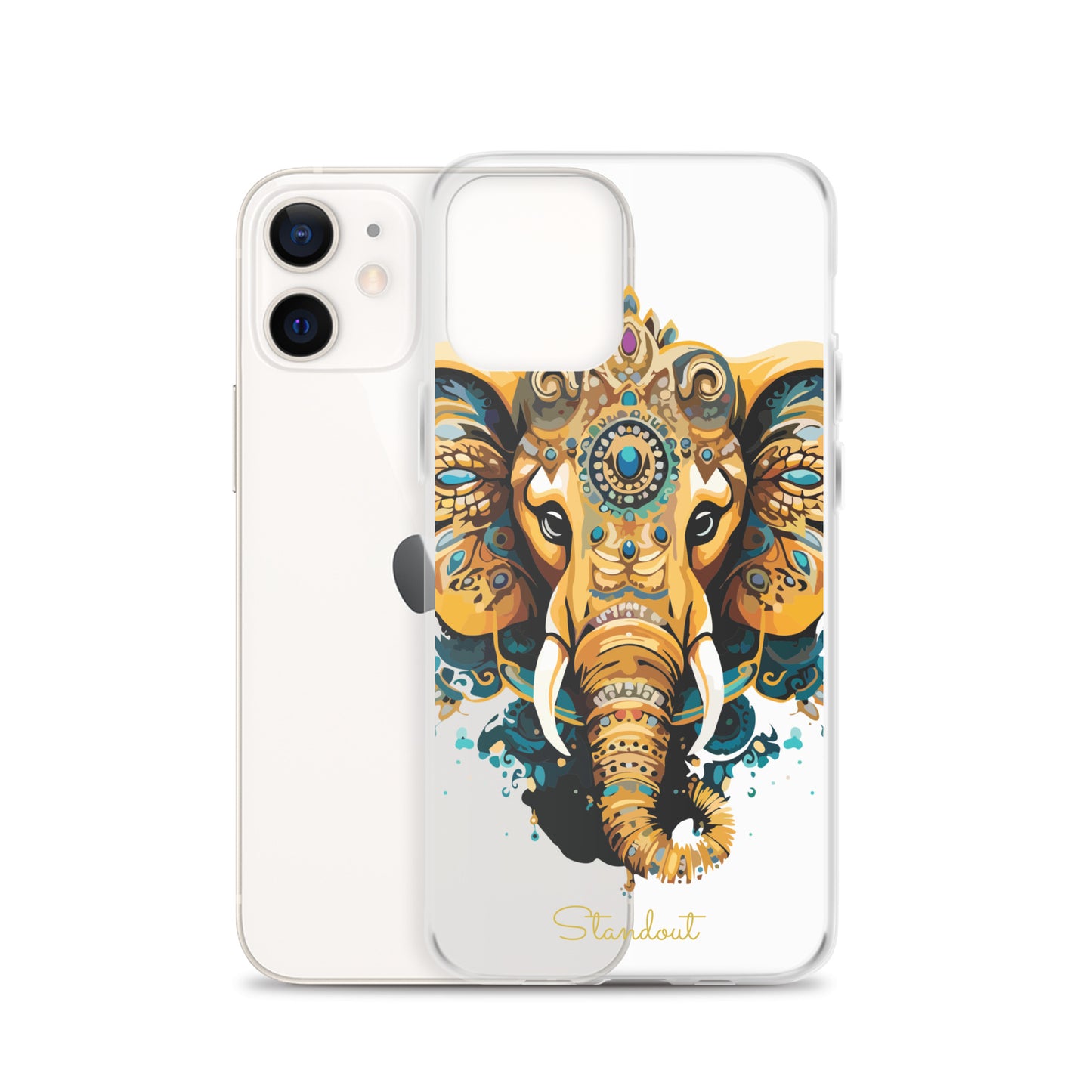 Beautiful Elephant Clear Case for iPhone® CCI077