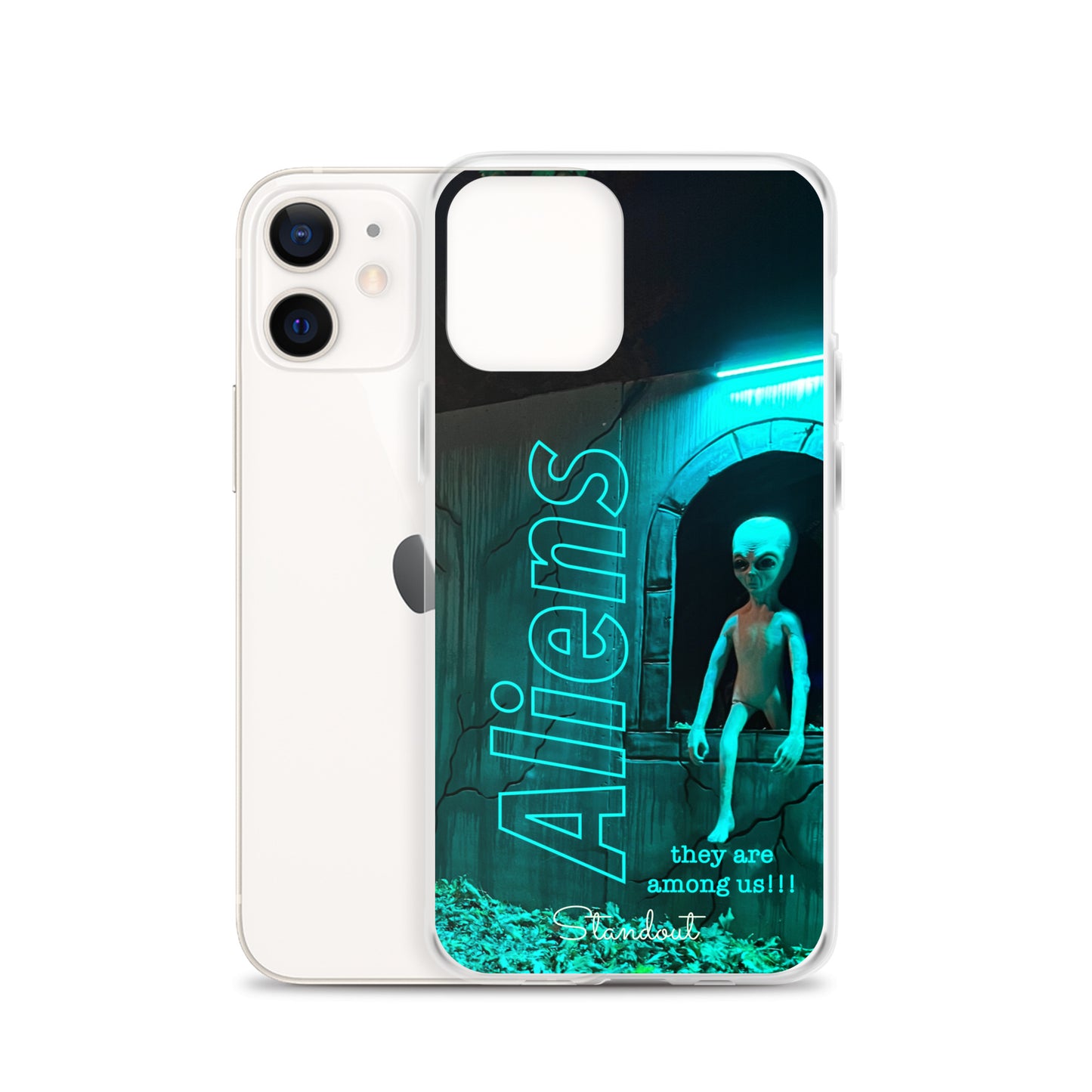 Aliens Clear Case for iPhone® CCI092