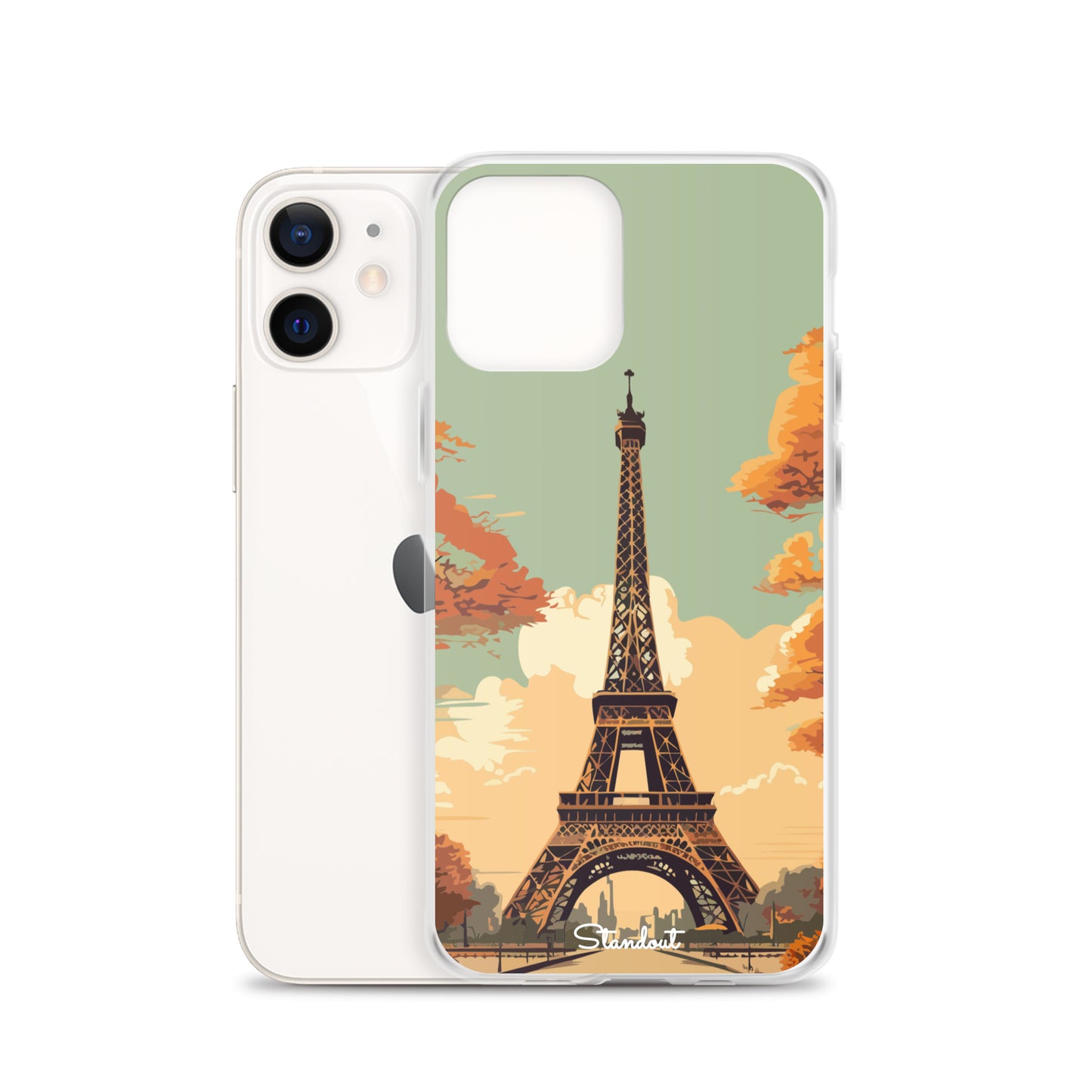 Eiffel Tower Clear Case for iPhone®