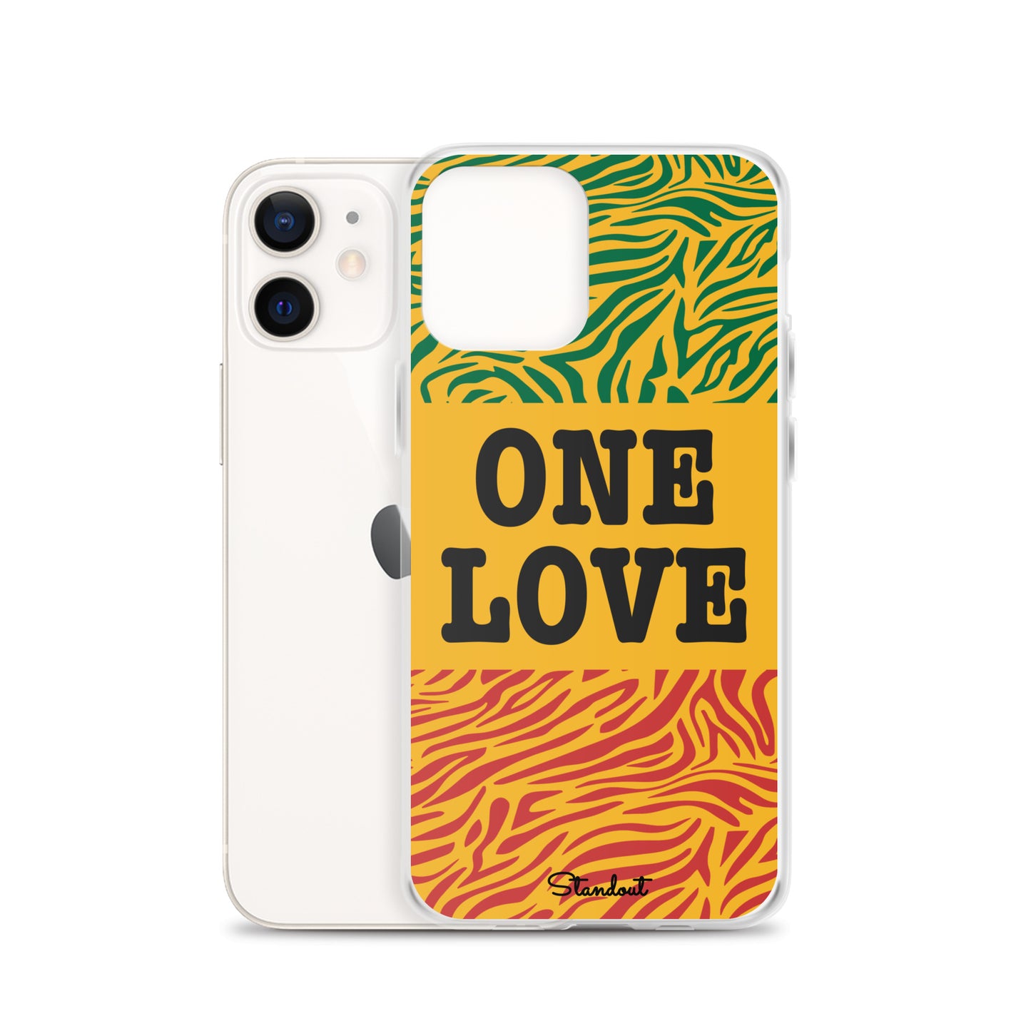 One Love Clear Case for iPhone®