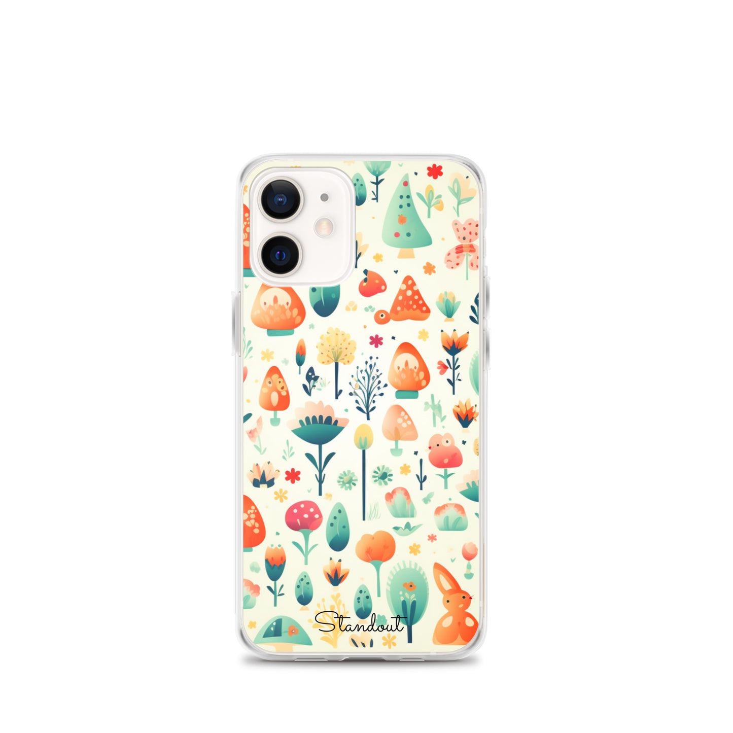 Cute Patterns Clear Case for iPhone® CCI013