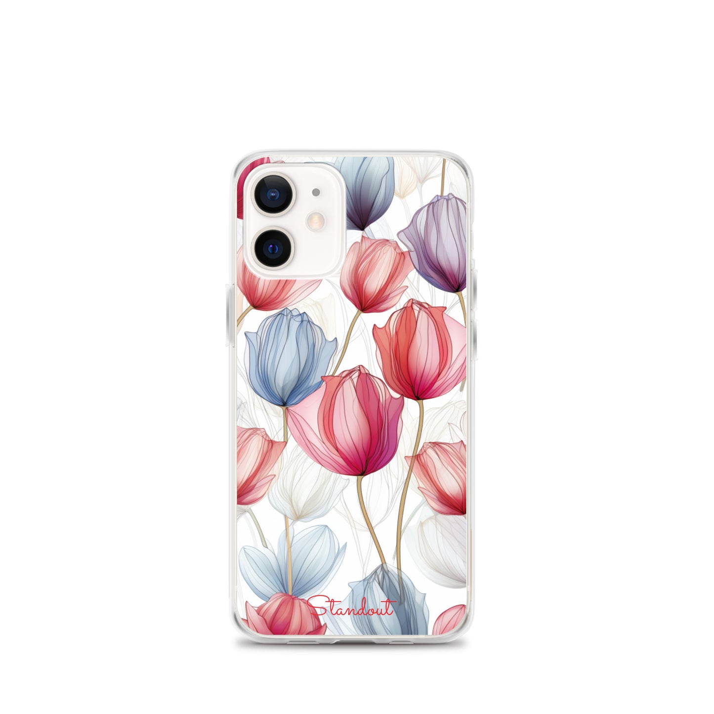 Flowers Tulip Clear Case for iPhone® CCI031