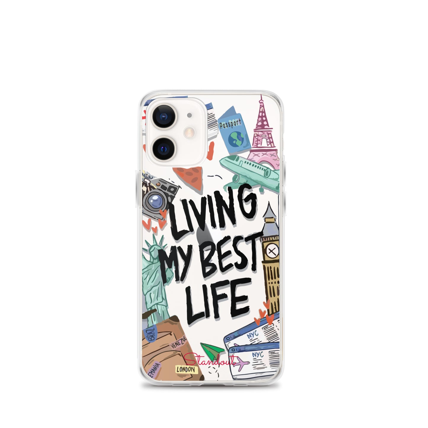 Living my Best Life Clear Case for iPhone® CCI073