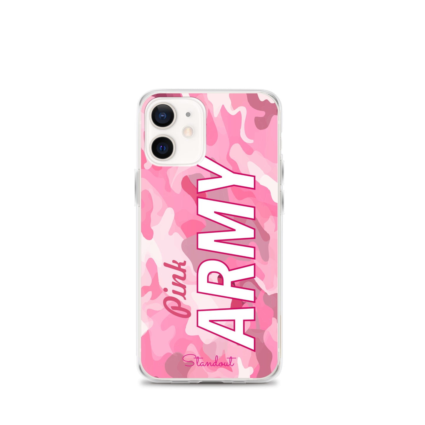 Pink Army Clear Case for iPhone® CCI089