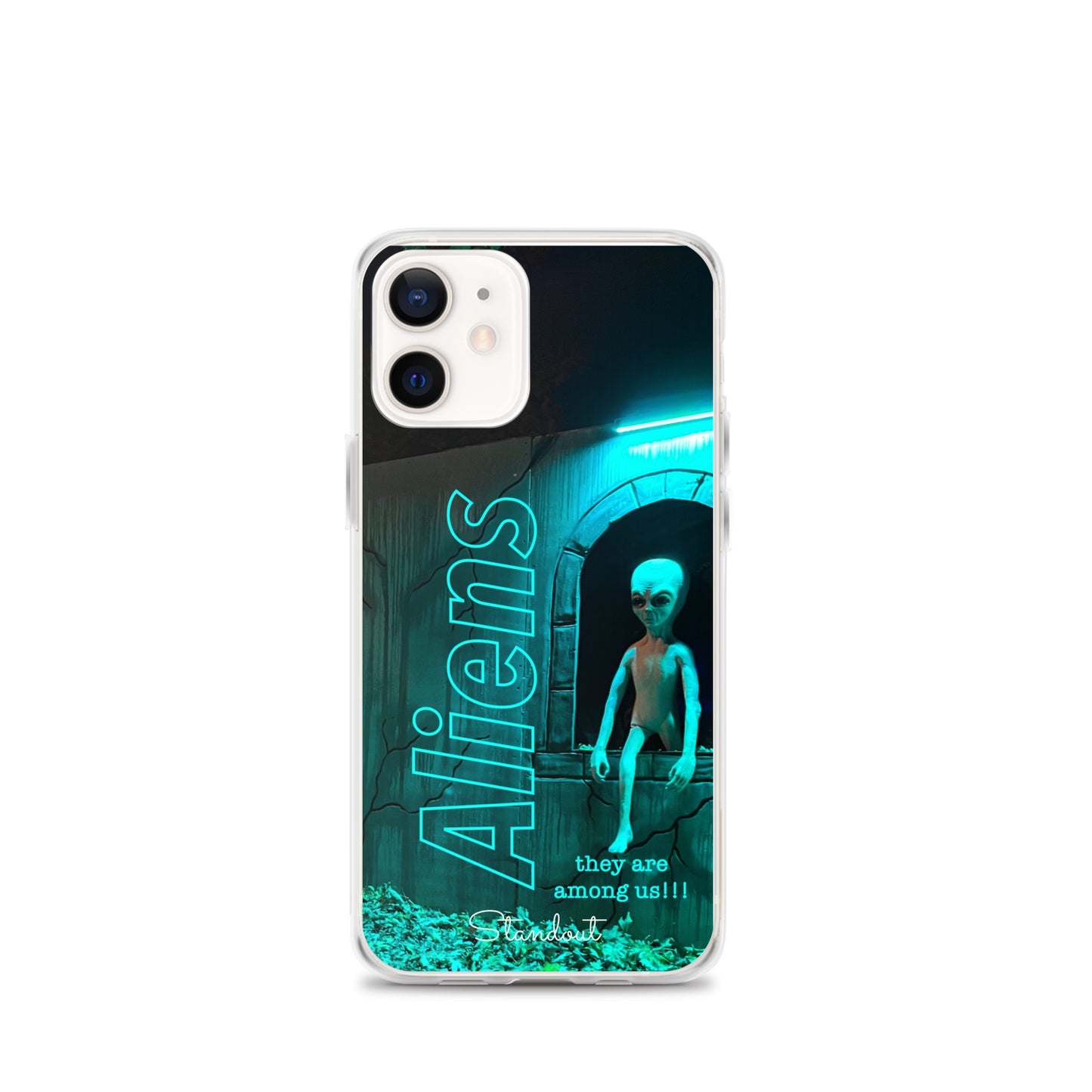 Aliens Clear Case for iPhone® CCI092