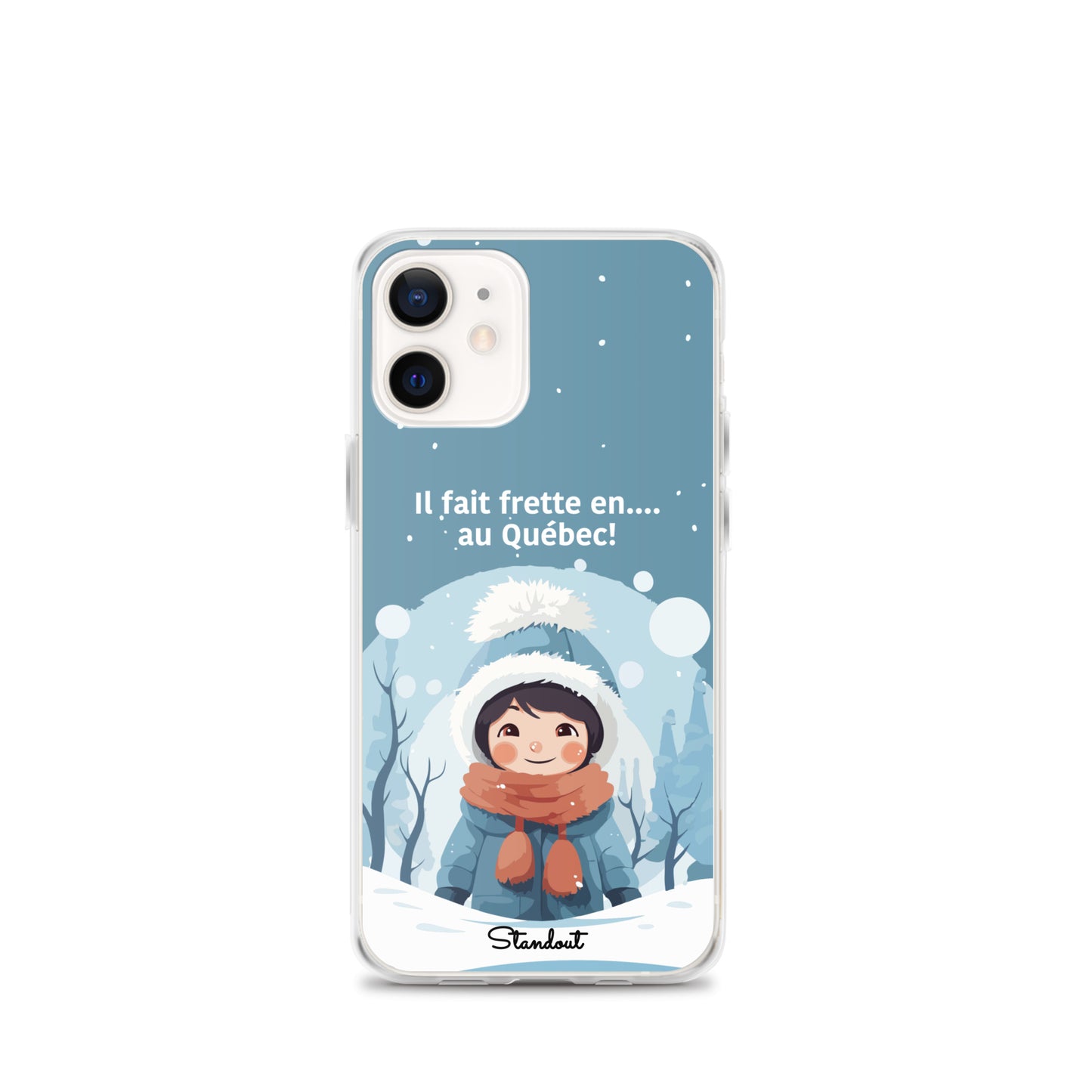 Hiver Québec Clear Case for iPhone®