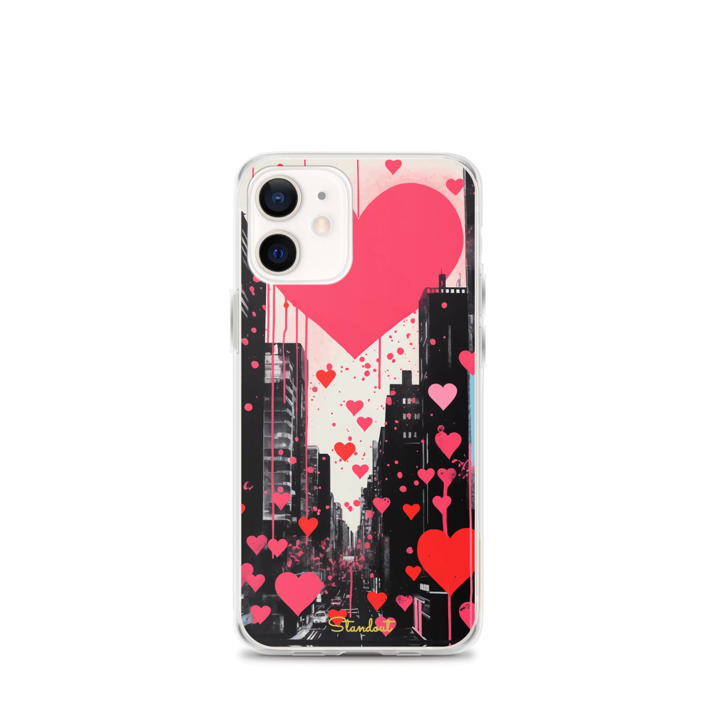 Hearts in the city Clear Case for iPhone®