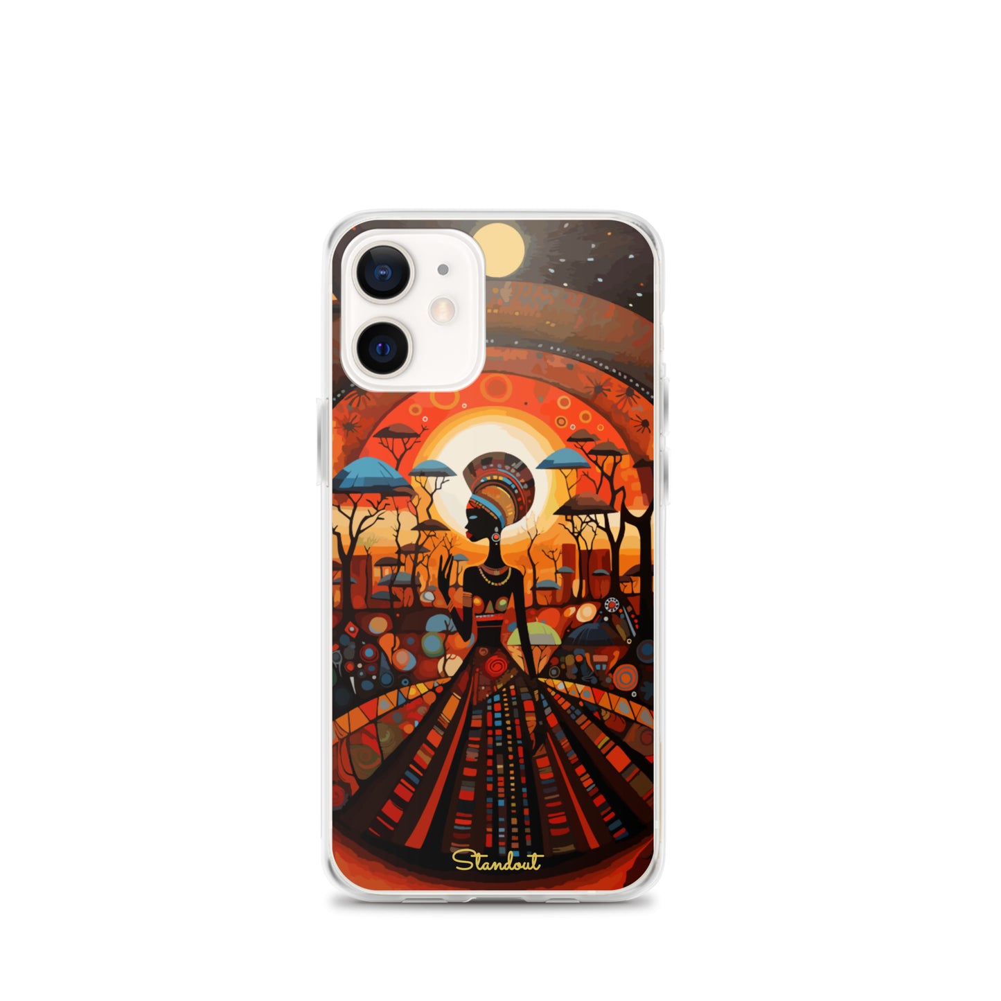 African Lady Clear Case for iPhone®