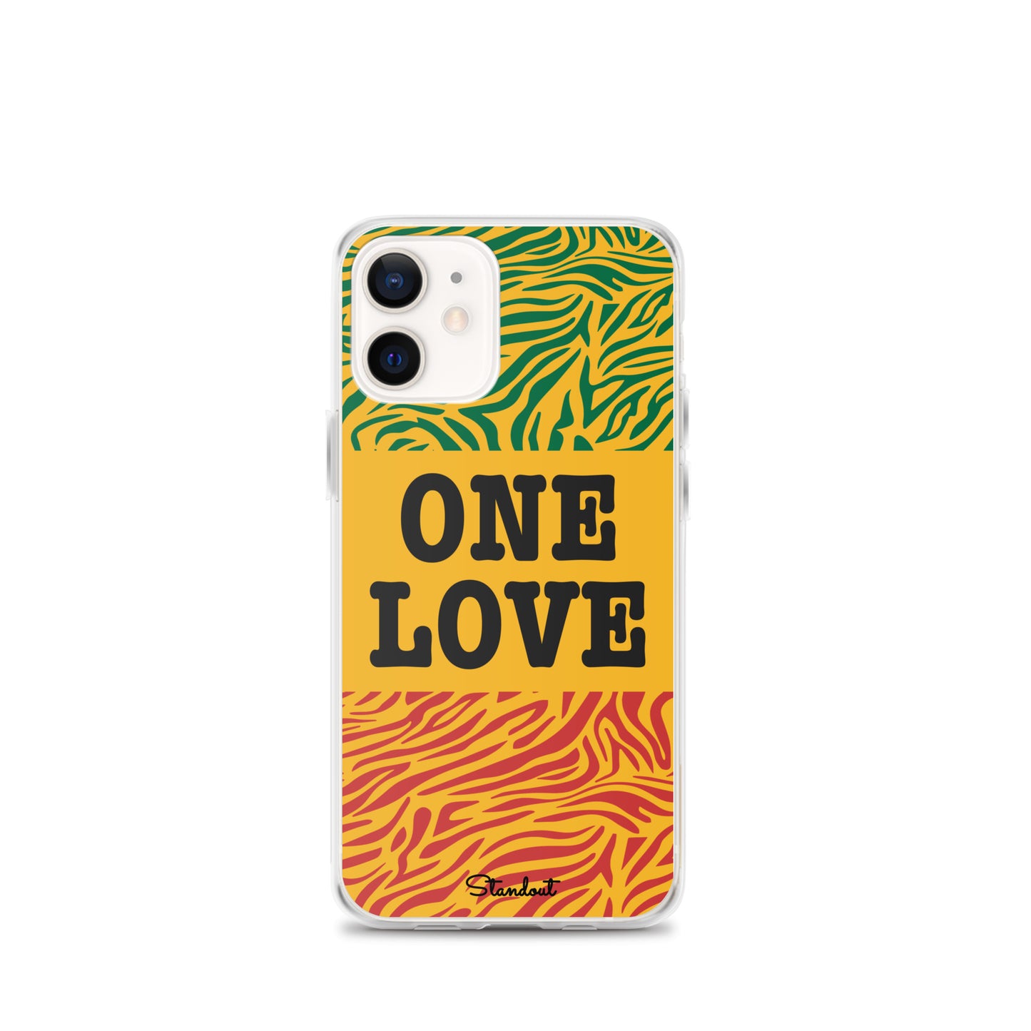 One Love Clear Case for iPhone®