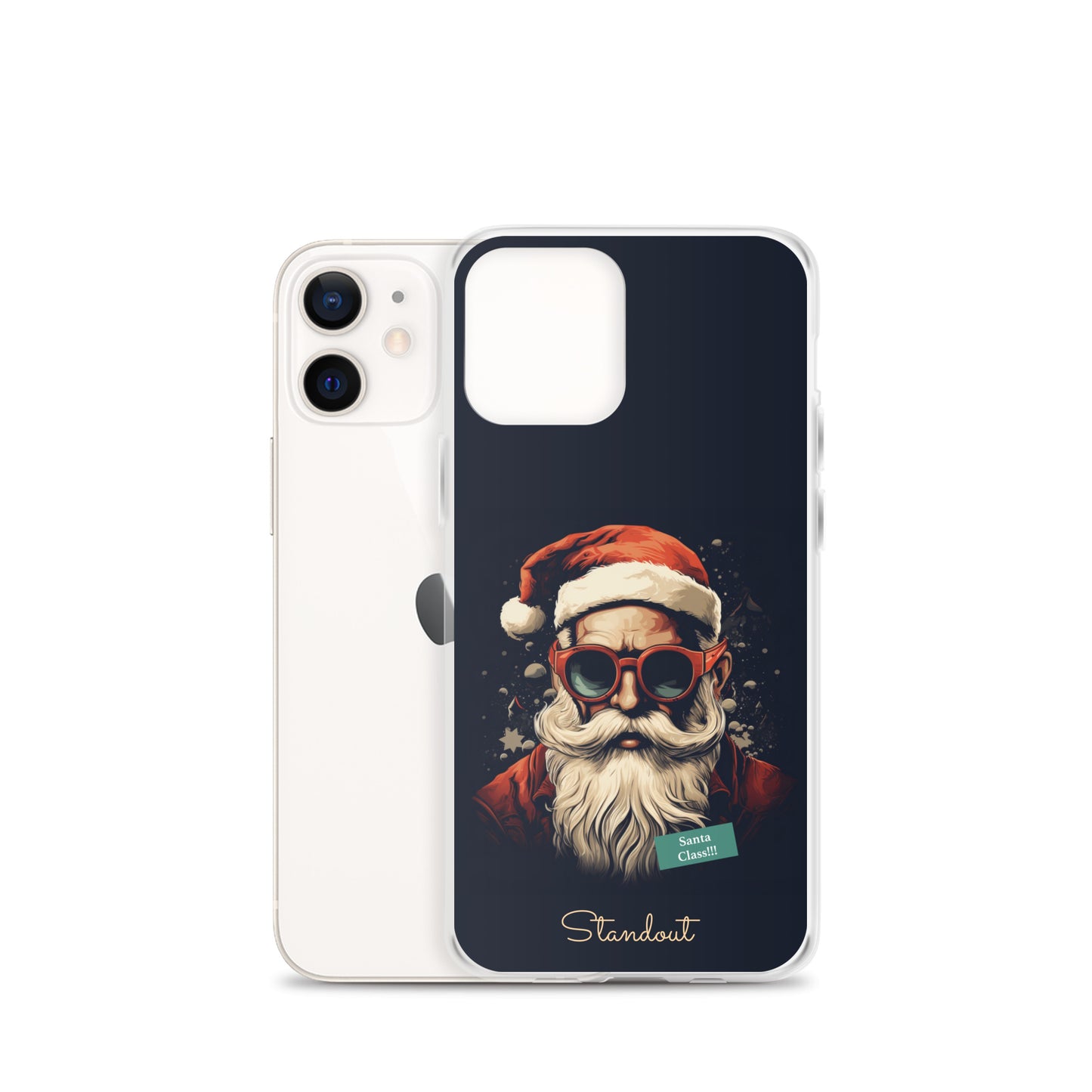 Santa Class Clear Case for iPhone® CCI025