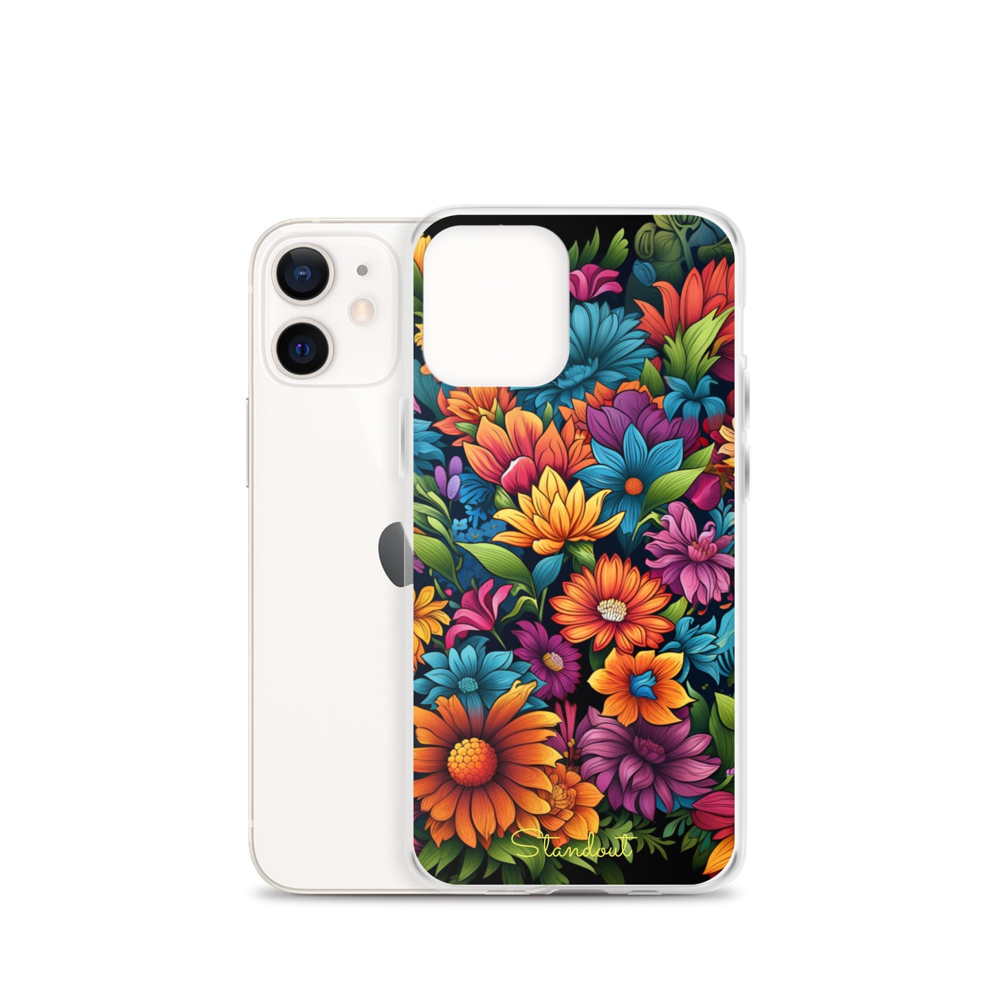 Flowers Multiple Clear Case for iPhone® CCI037