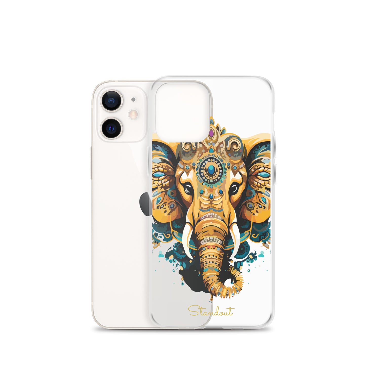 Beautiful Elephant Clear Case for iPhone® CCI077