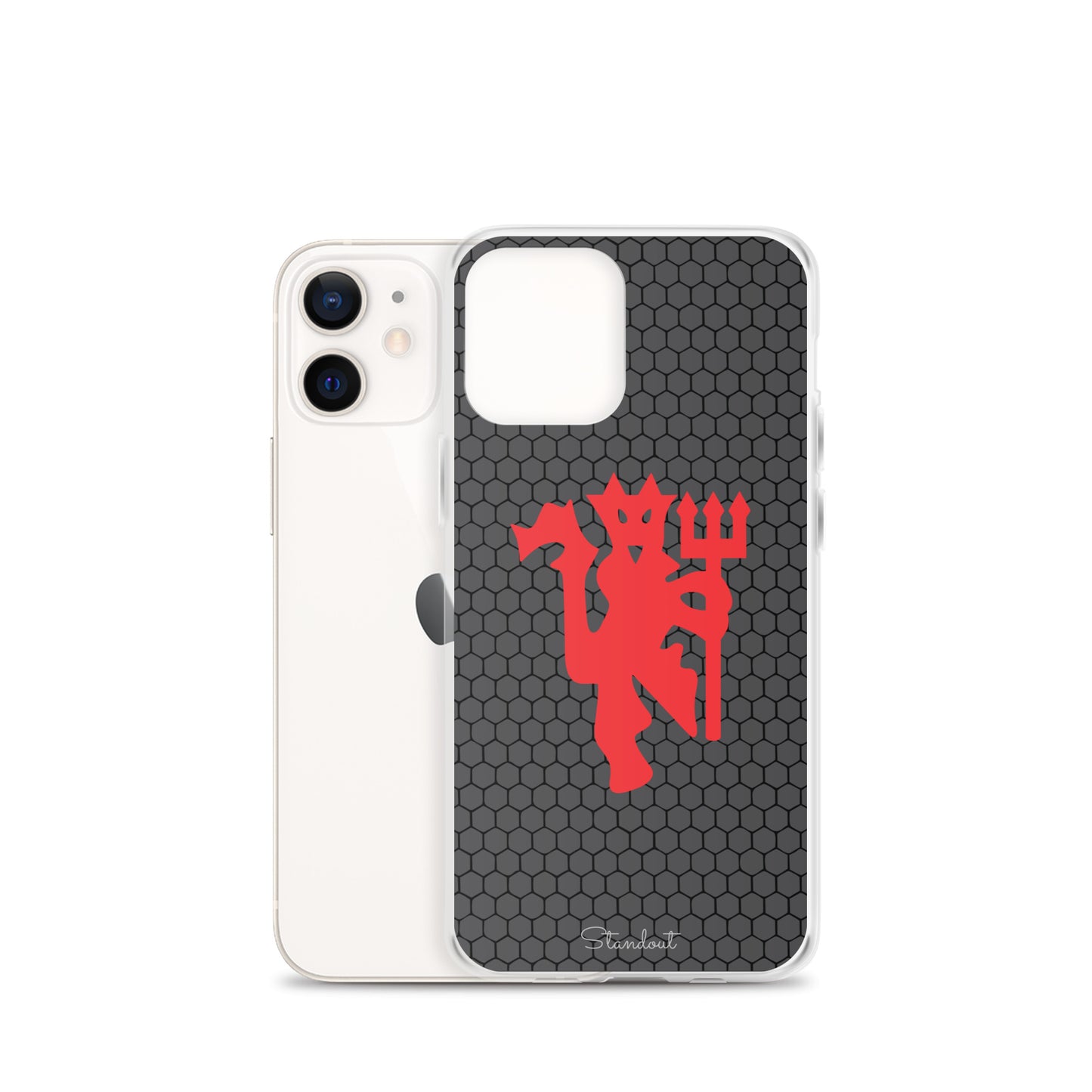 Red Devils Clear Case for iPhone®