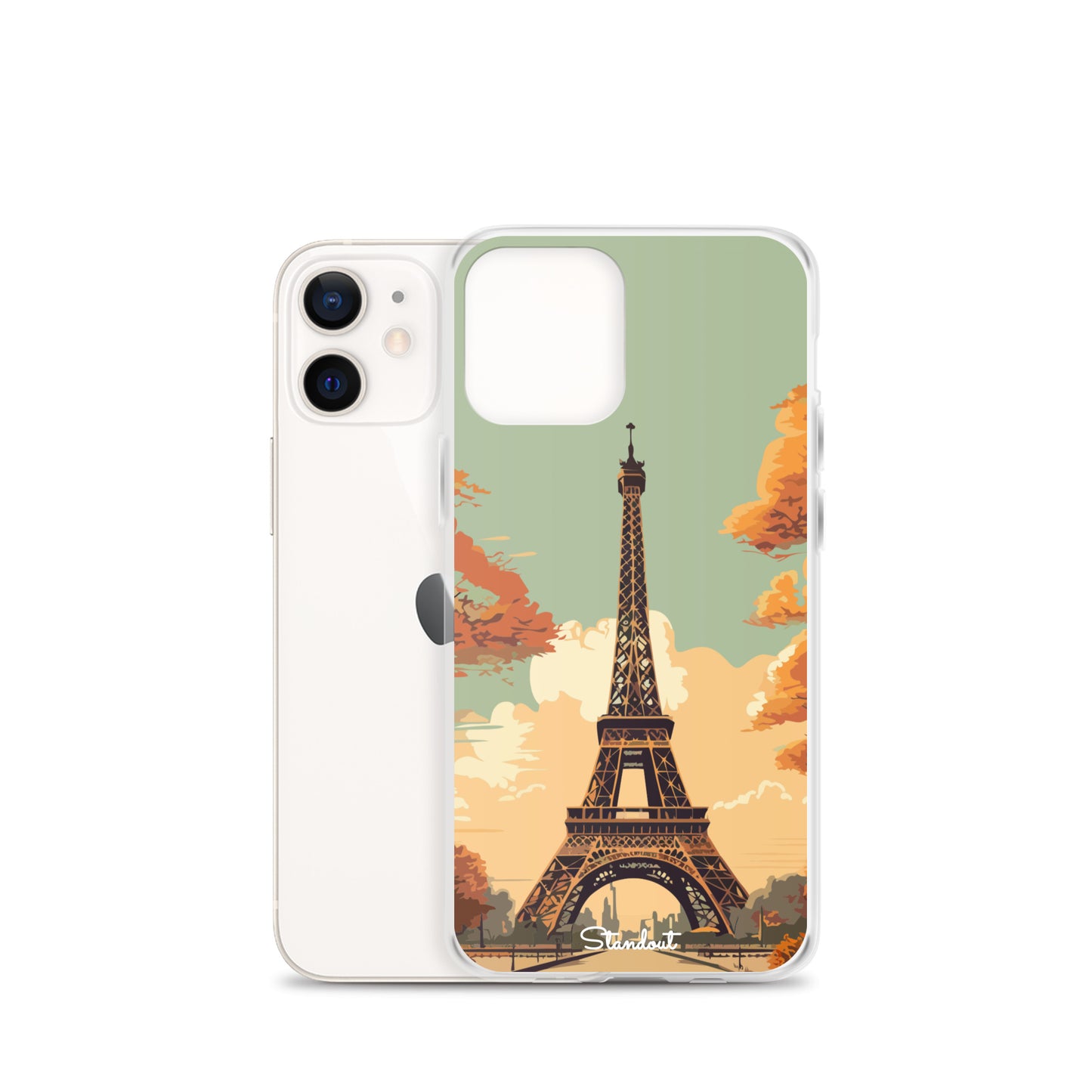 Eiffel Tower Clear Case for iPhone®