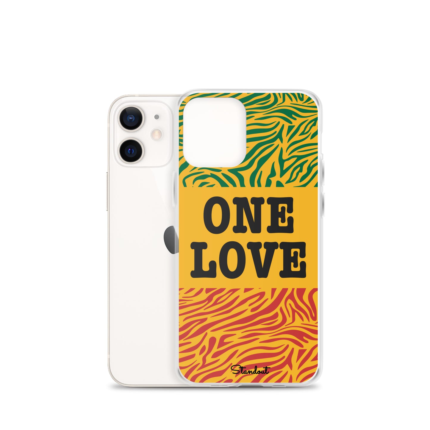 One Love Clear Case for iPhone®