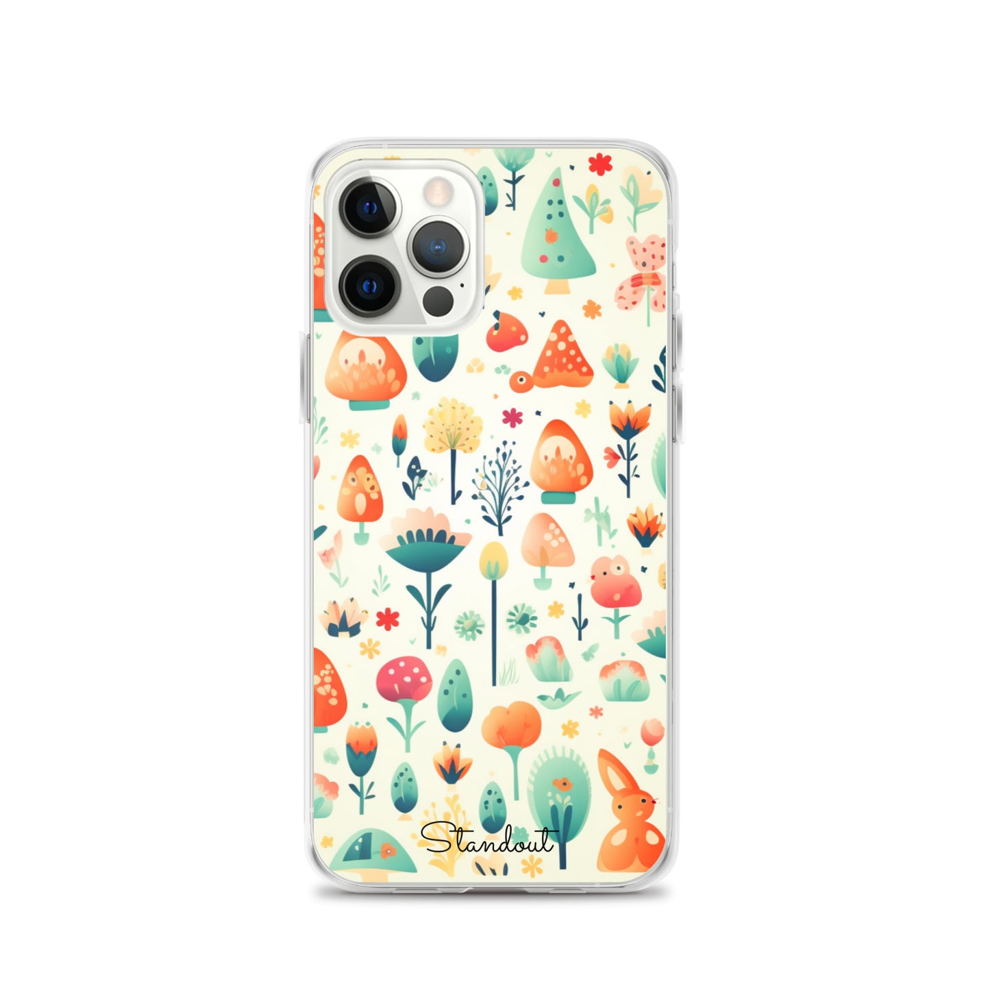 Cute Patterns Clear Case for iPhone® CCI013