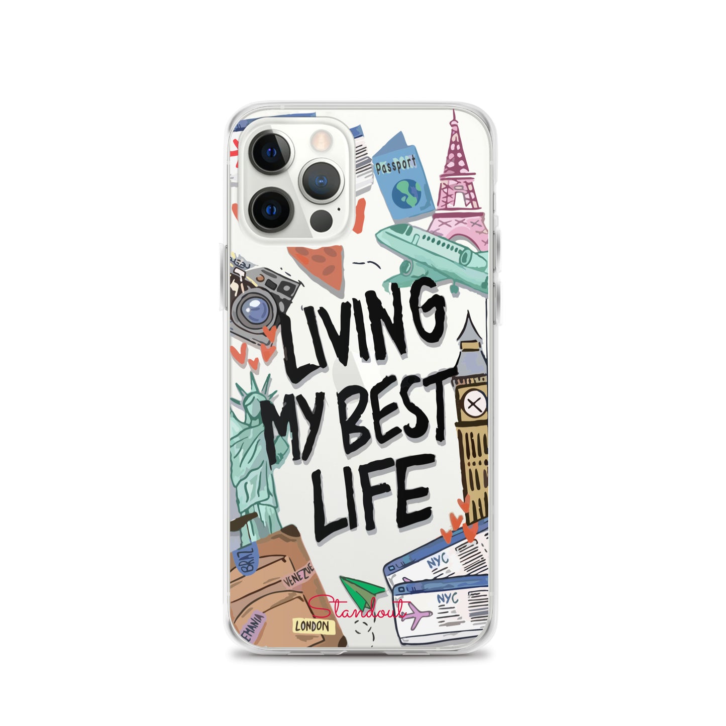 Living my Best Life Clear Case for iPhone® CCI073