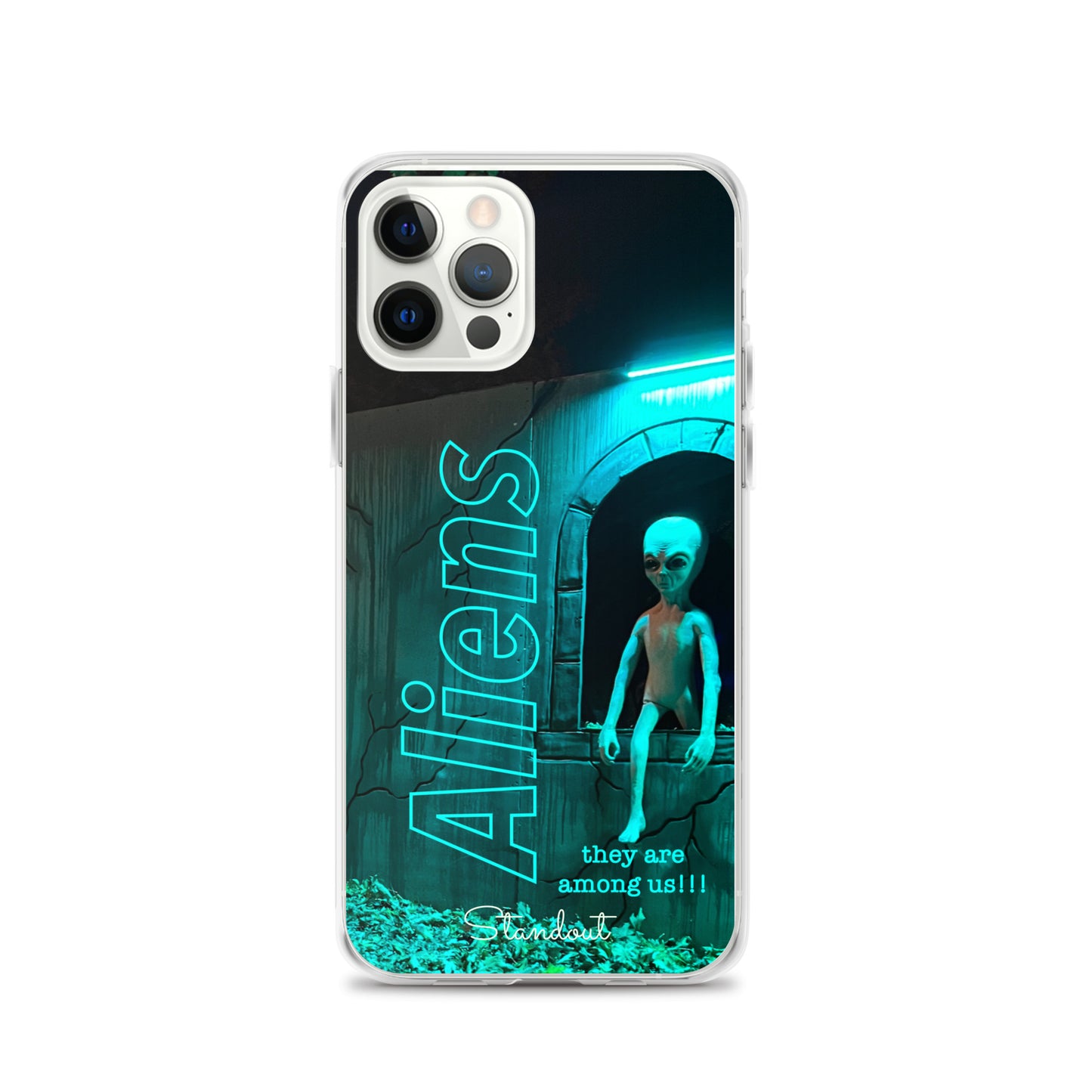 Aliens Clear Case for iPhone® CCI092