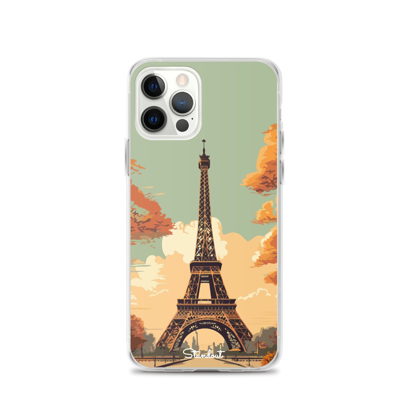 Eiffel Tower Clear Case for iPhone®