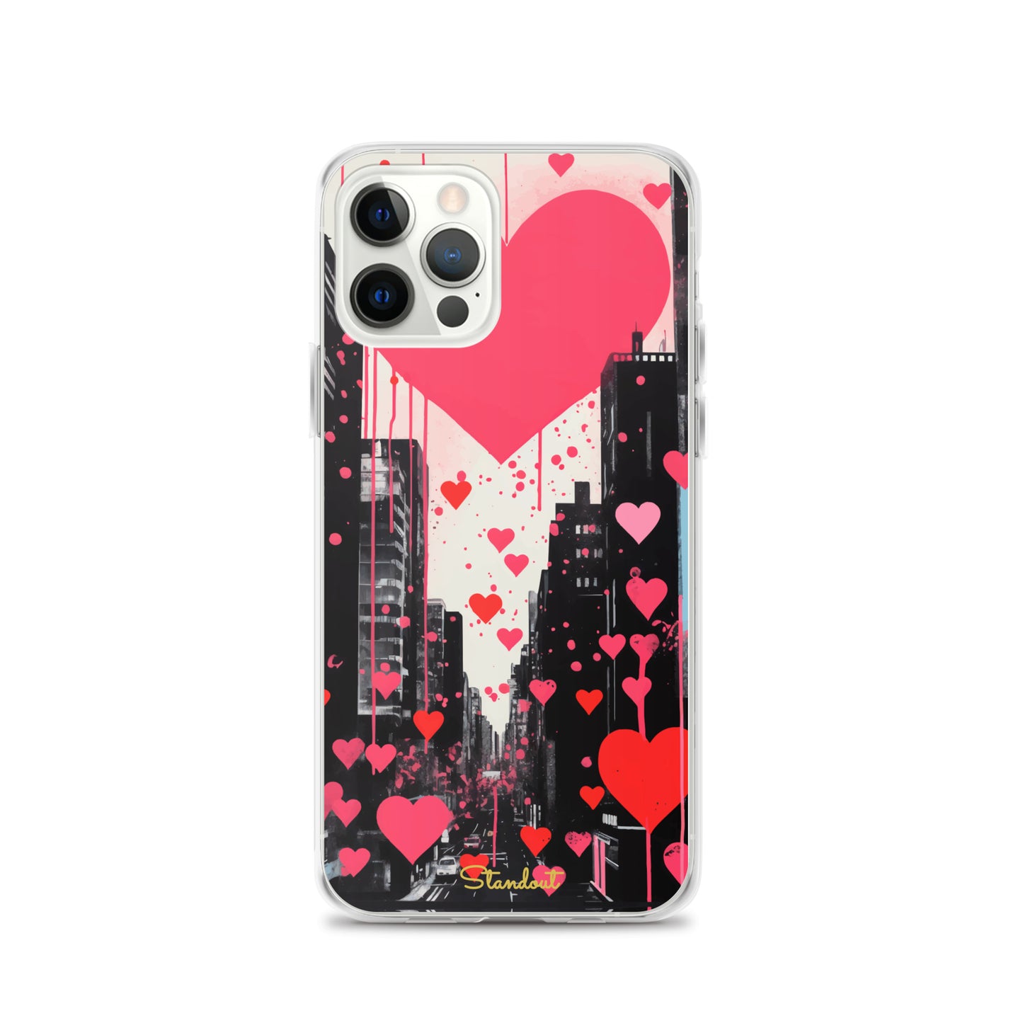 Hearts in the city Clear Case for iPhone®