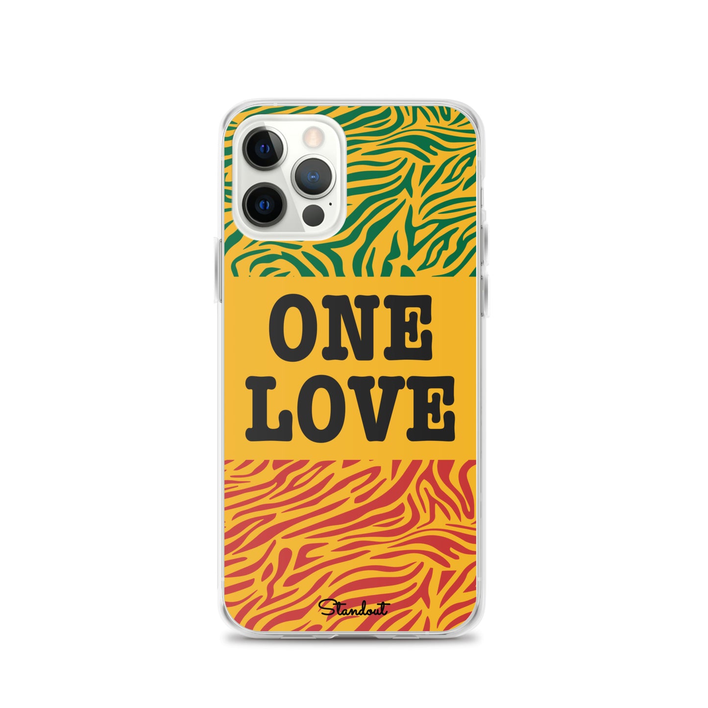 One Love Clear Case for iPhone®