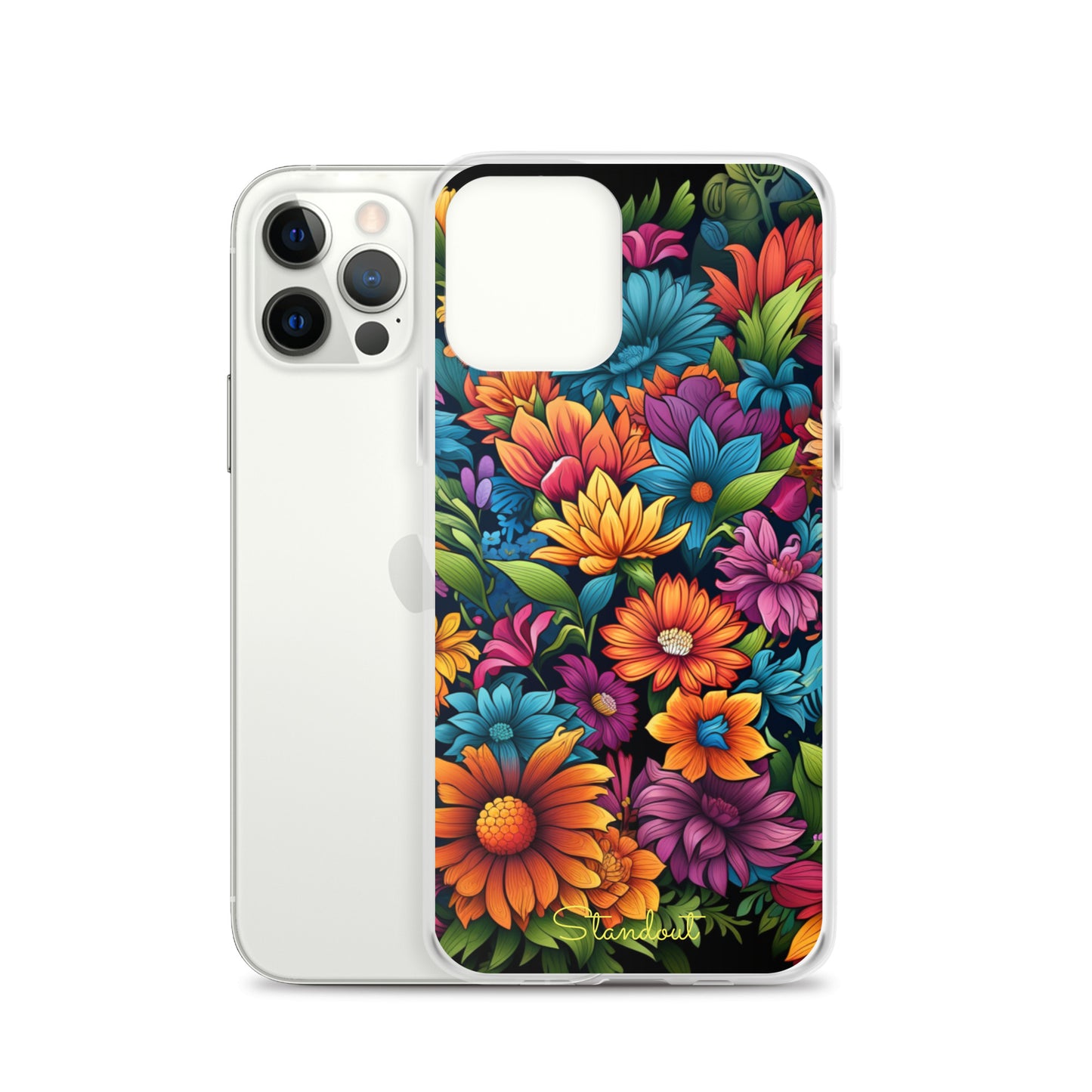 Flowers Multiple Clear Case for iPhone® CCI037