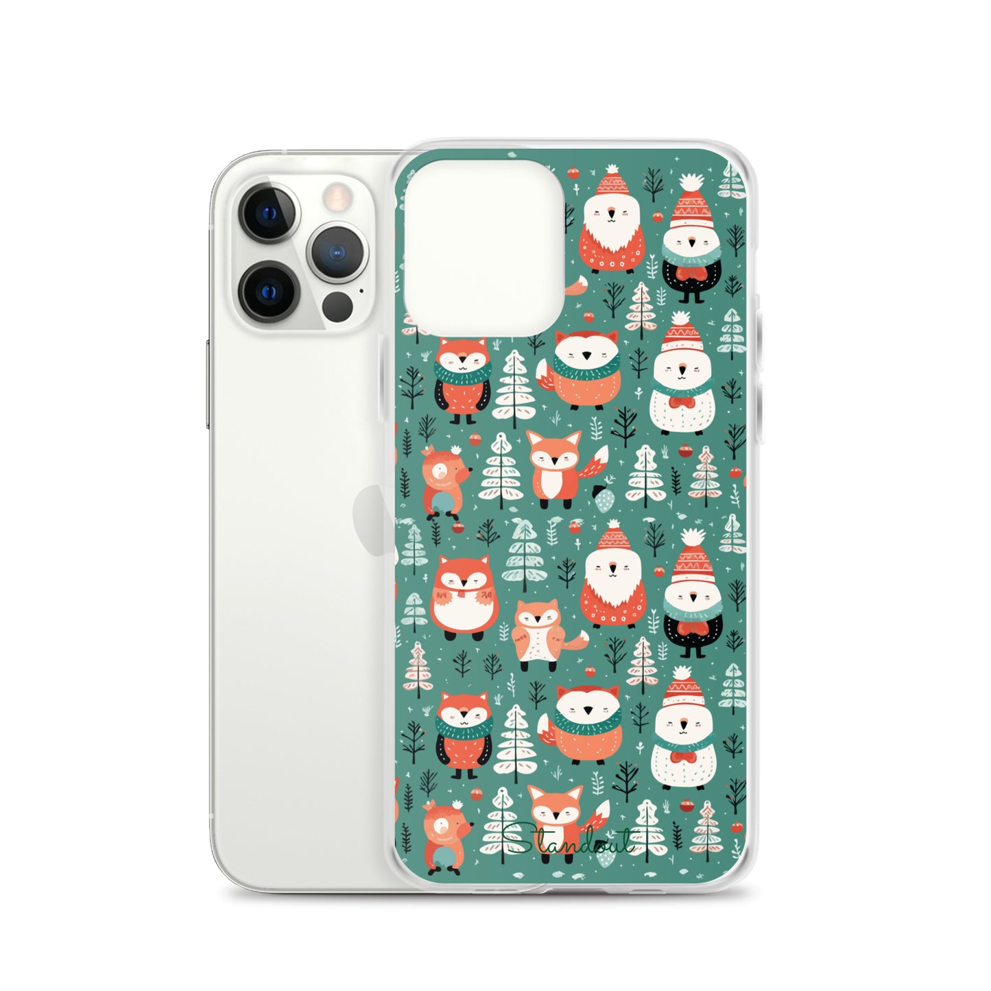 Christmas Spirit Clear Case for iPhone® CCI046