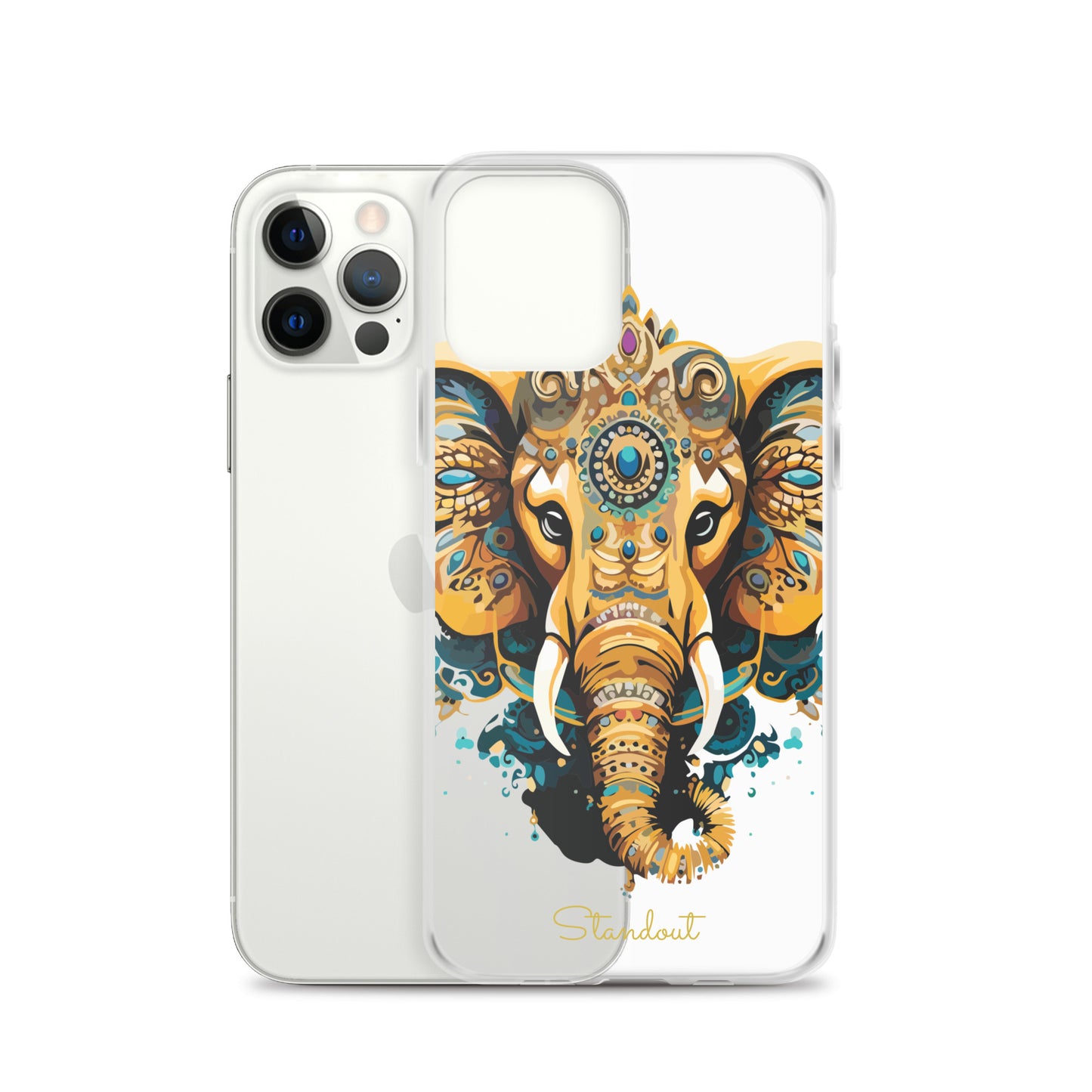 Beautiful Elephant Clear Case for iPhone® CCI077