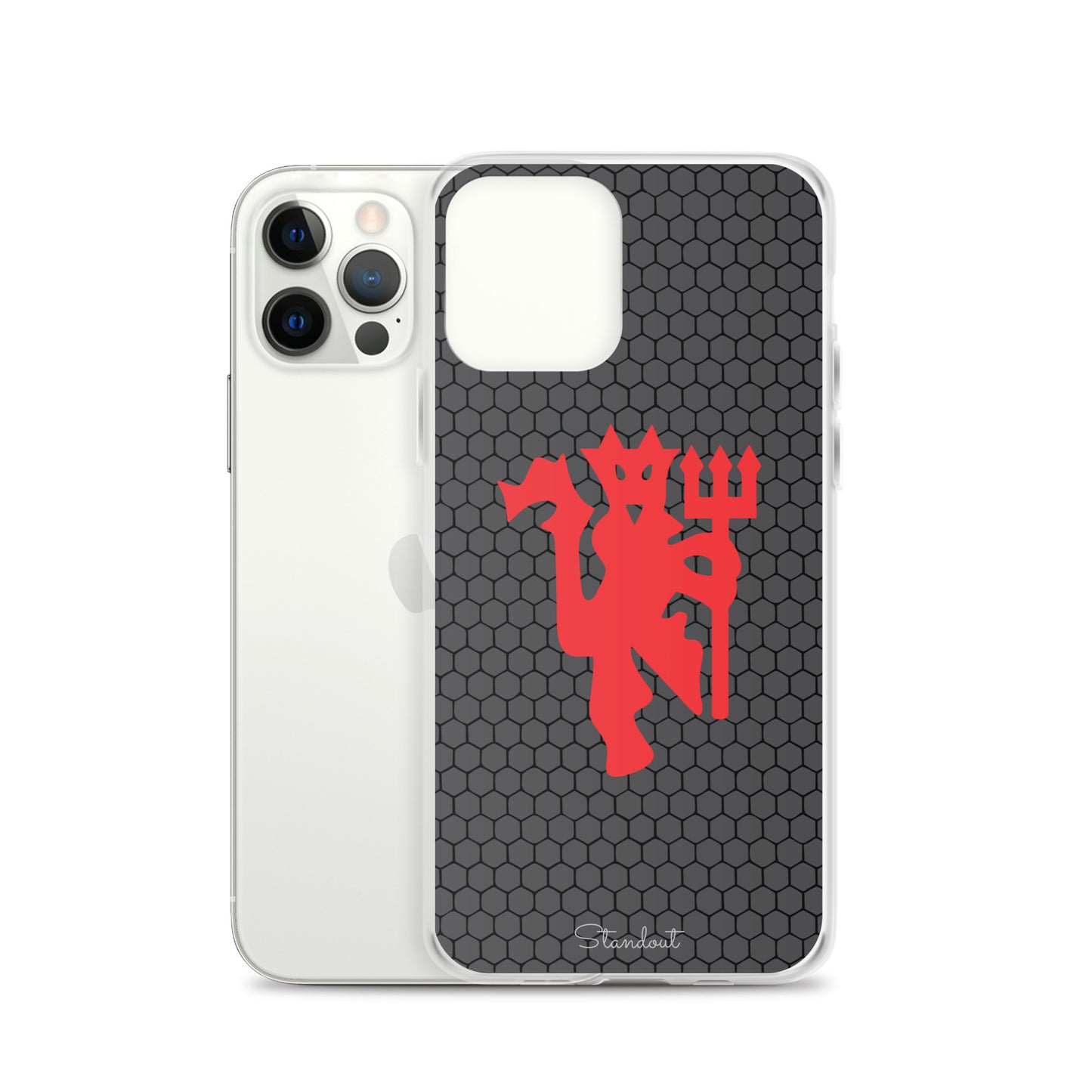 Red Devils Clear Case for iPhone®