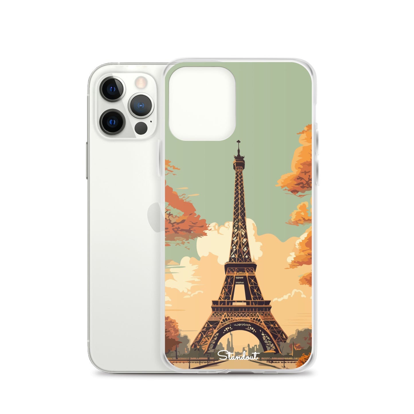 Eiffel Tower Clear Case for iPhone®